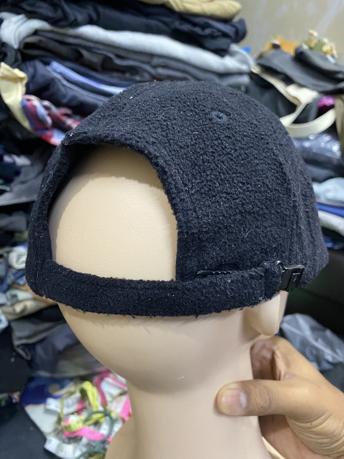 Mercedes-Benz Vintage Mercedes Benz Fleece Hat Size ONE SIZE - 6 Thumbnail