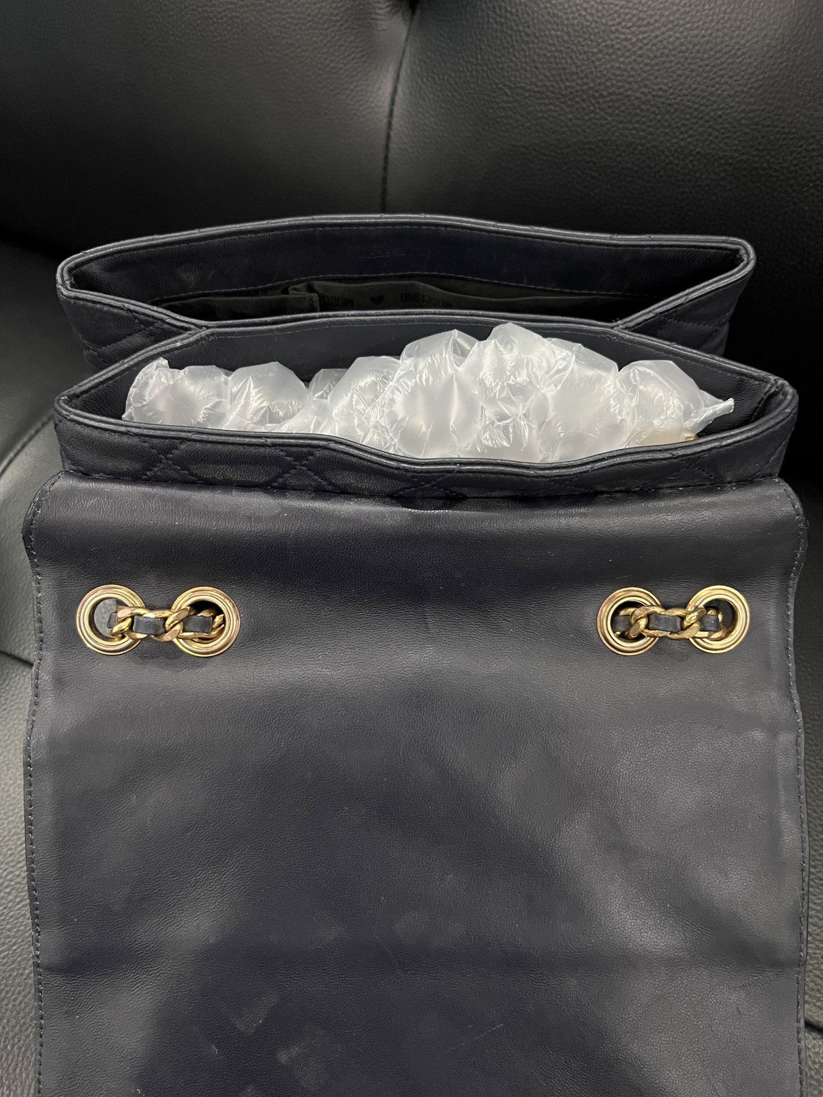 Moschino Moschino Chain Logo Shoulder Bag Size ONE SIZE - 12 Thumbnail