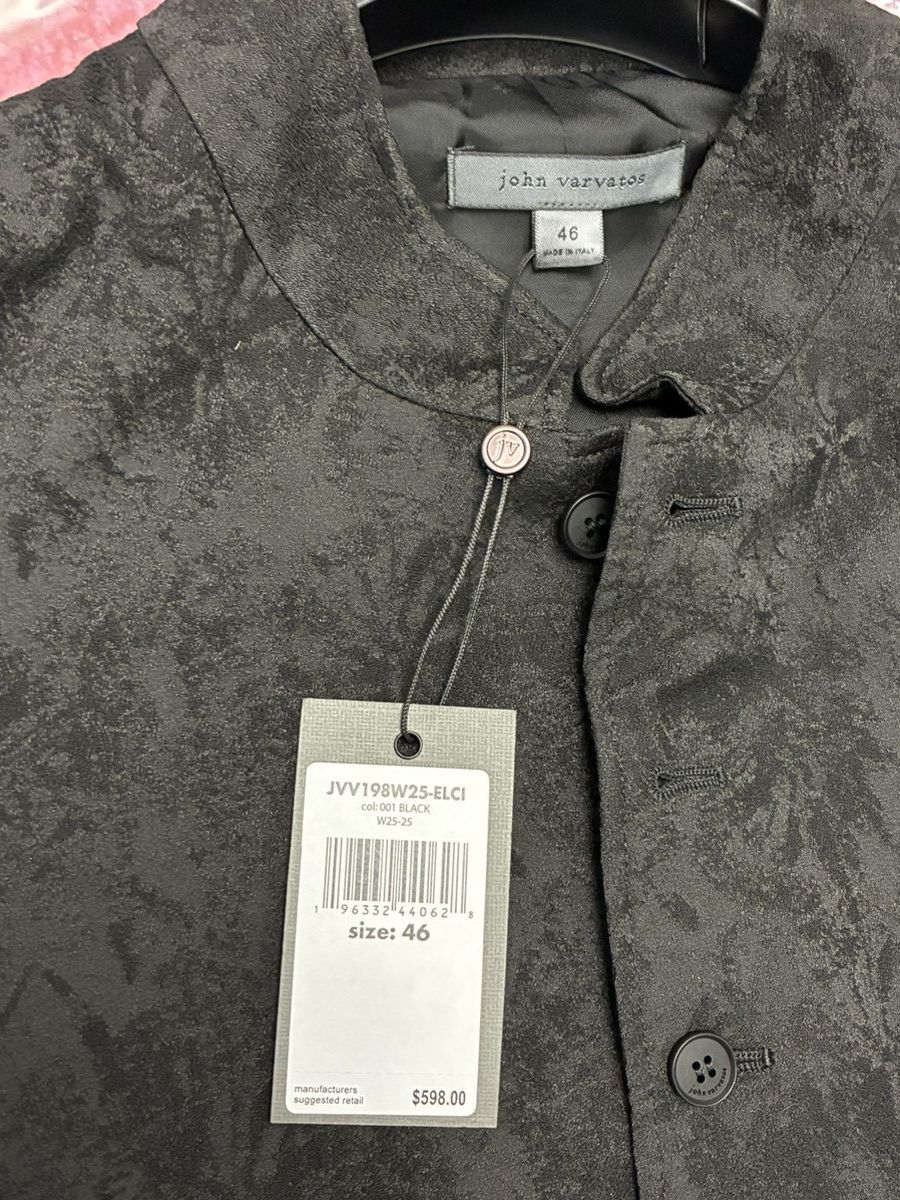 John Varvatos Glynn Vest EU 46 USA 36 Size US S / EU 44-46 / 1 - 12 Thumbnail