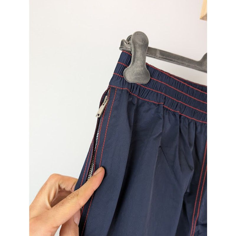 Bottega Veneta o1rshd1 Tech Nylon Track Suit Trousers Pant in Navy Blue Size US 32 / EU 48 - 6 Thumbnail