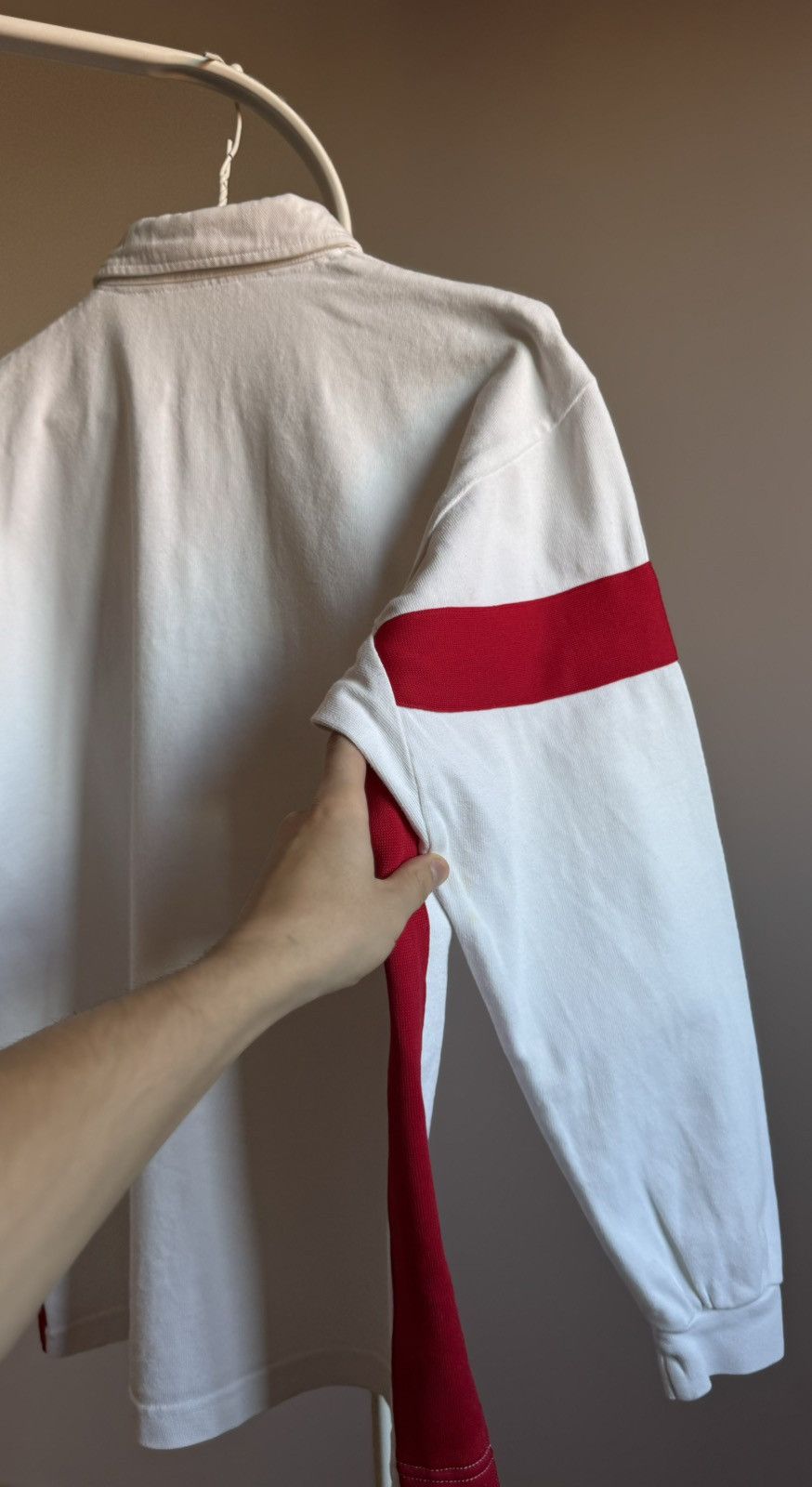 Nike Vintage Nike England 1997 Home Rugby Sweater Polo Sweatshirt Size US M / EU 48-50 / 2 - 15 Thumbnail