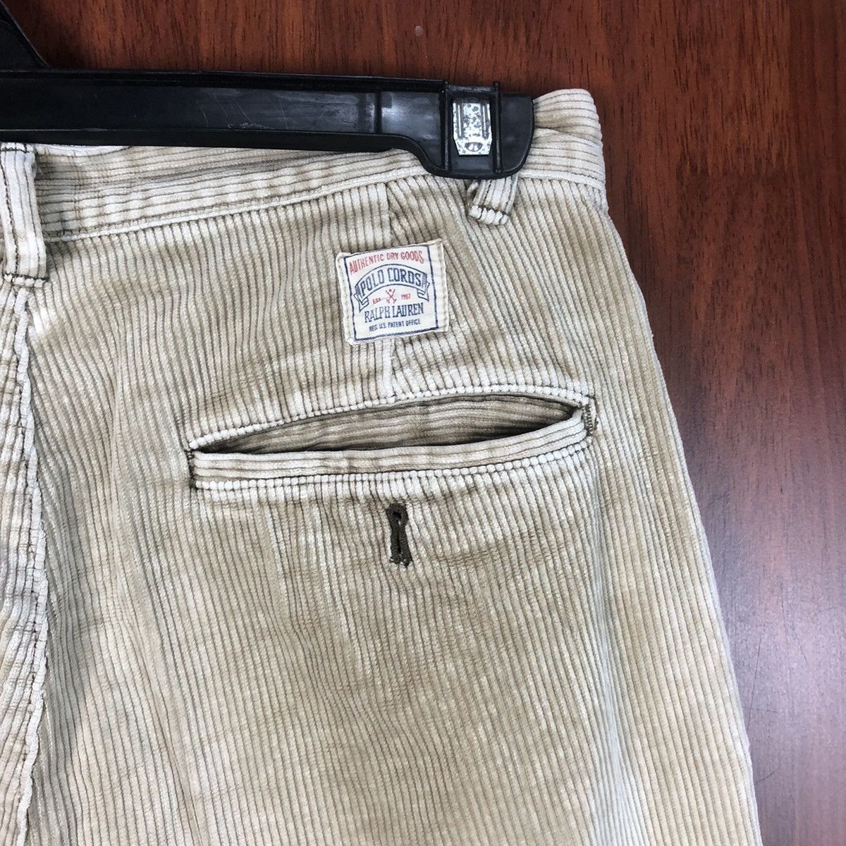 Polo Ralph Lauren Polo Ralph Lauren Corduroy Brown vintage japan Pants #7482 Size US 29 - 13 Thumbnail