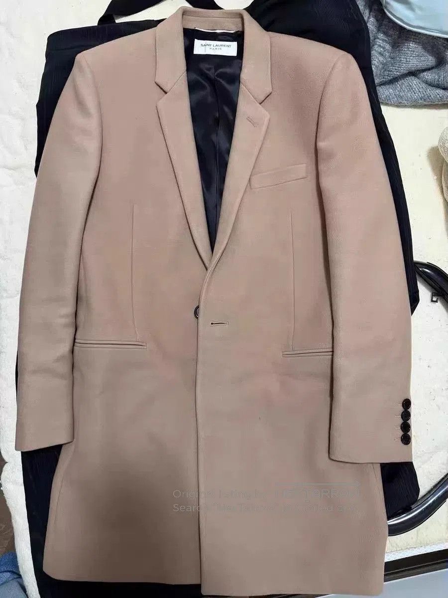 Saint Laurent Paris Long Single. Size US L / EU 52-54 / 3 - 2 Thumbnail