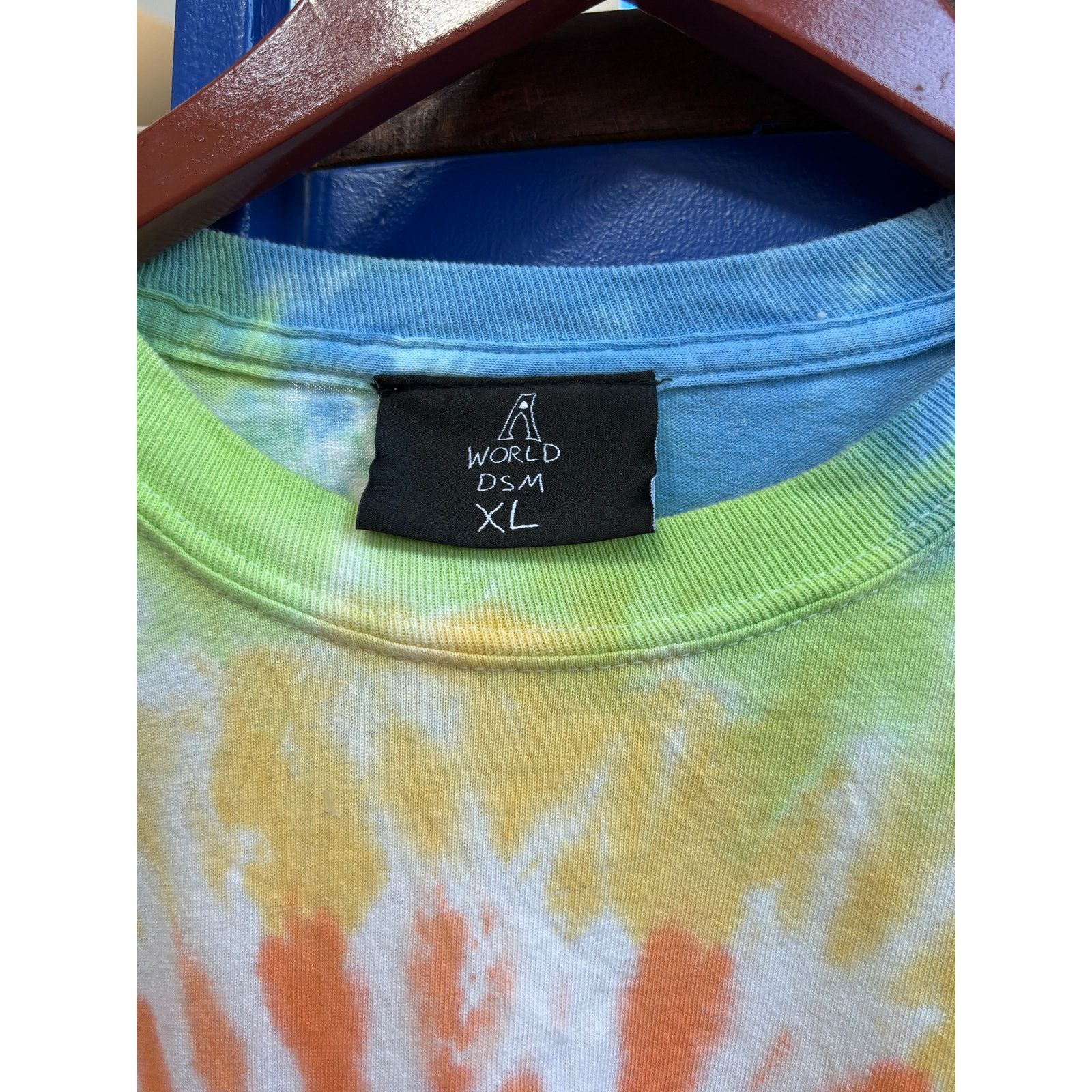 Dover Street Market × Travis Scott Travis Scott DSM Tie-Dye “Down To Earth” LS NEVER WORN Size US XL / EU 56 / 4 - 4 Thumbnail