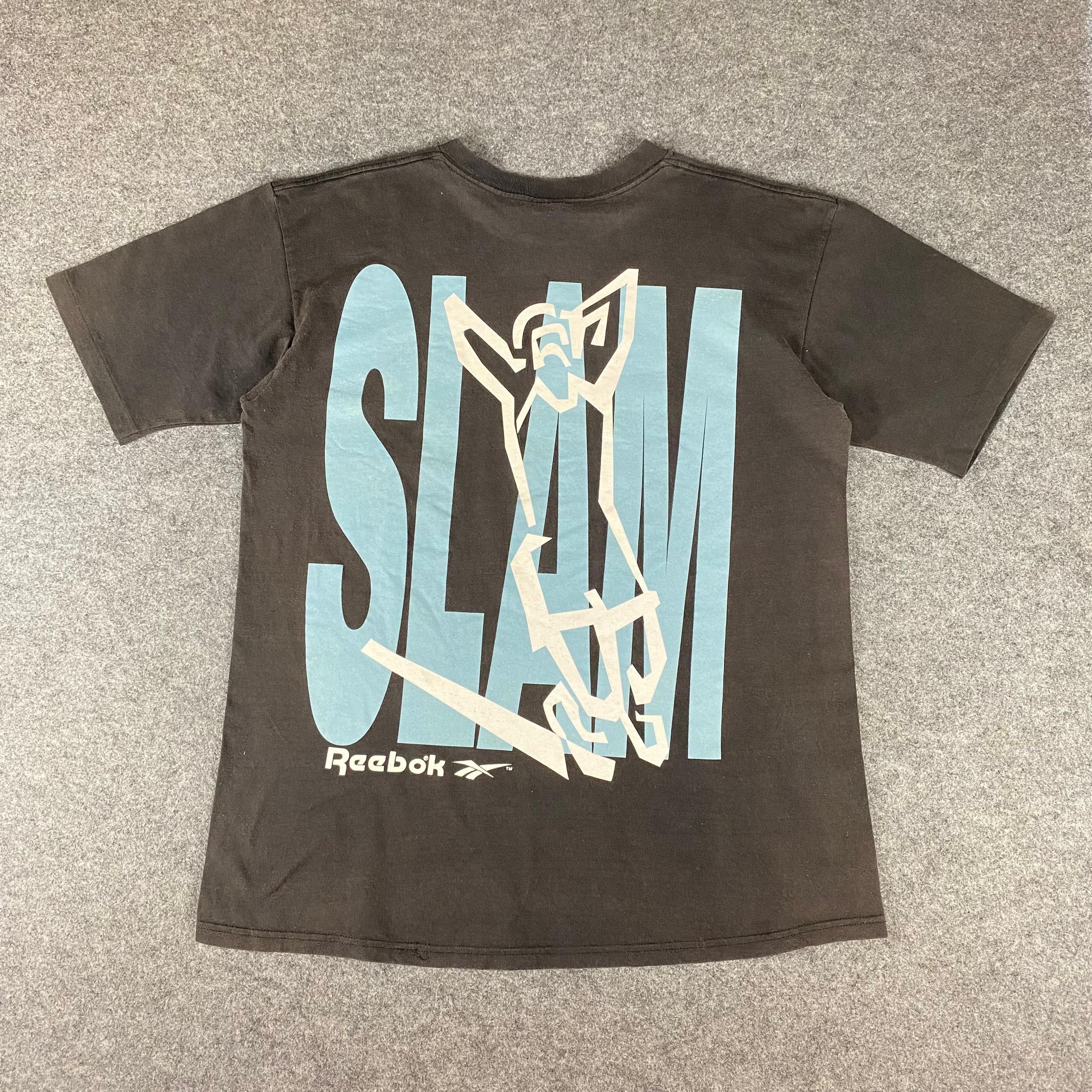 Reebok Vintage Reebok Slam Dunk Tshirt Size US L / EU 52-54 / 3 - 1 Thumbnail