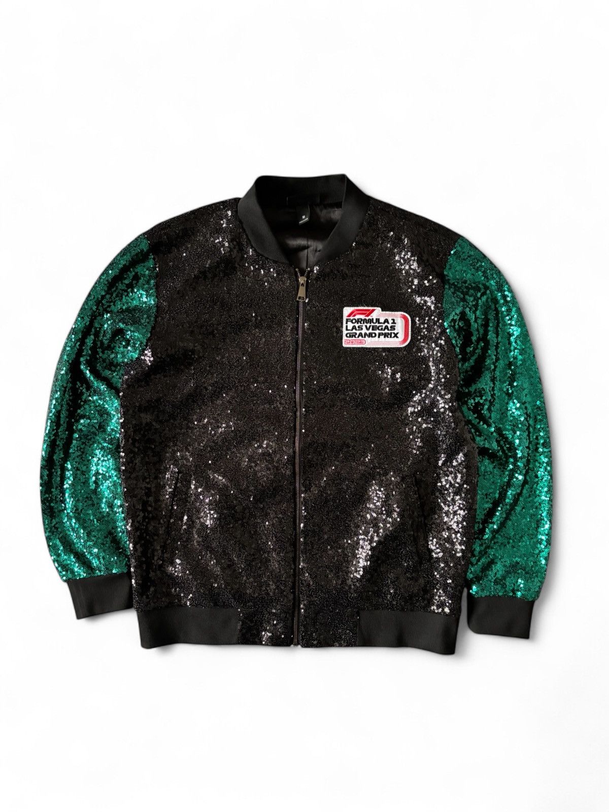 Formula 1 Formula 1 Grand Prix Las Vegas 2023 Sequined Bomber Jacket Size US M / EU 48-50 / 2 - 2 Thumbnail
