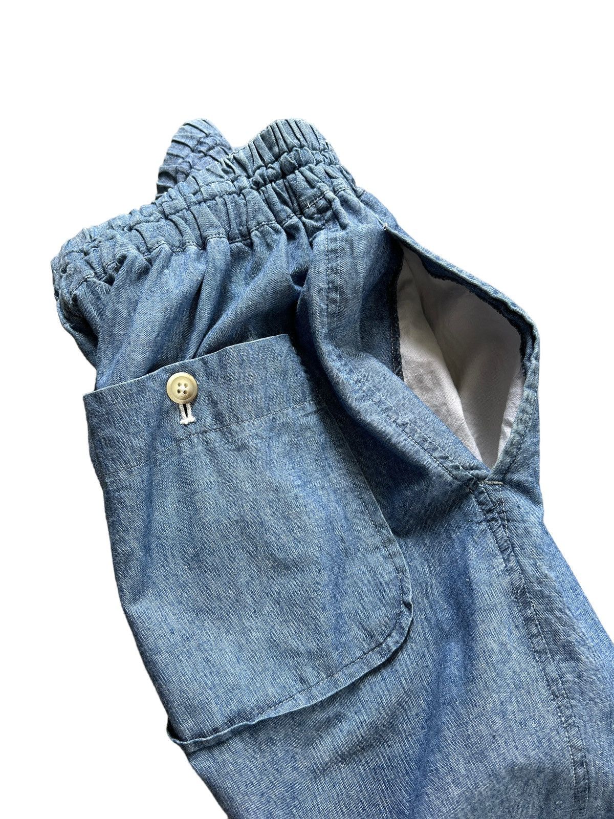Comme des Garcons Homme Vintage Comme des Garçons Homme Drawstrings Cropped Pants Size US 31 - 7 Thumbnail