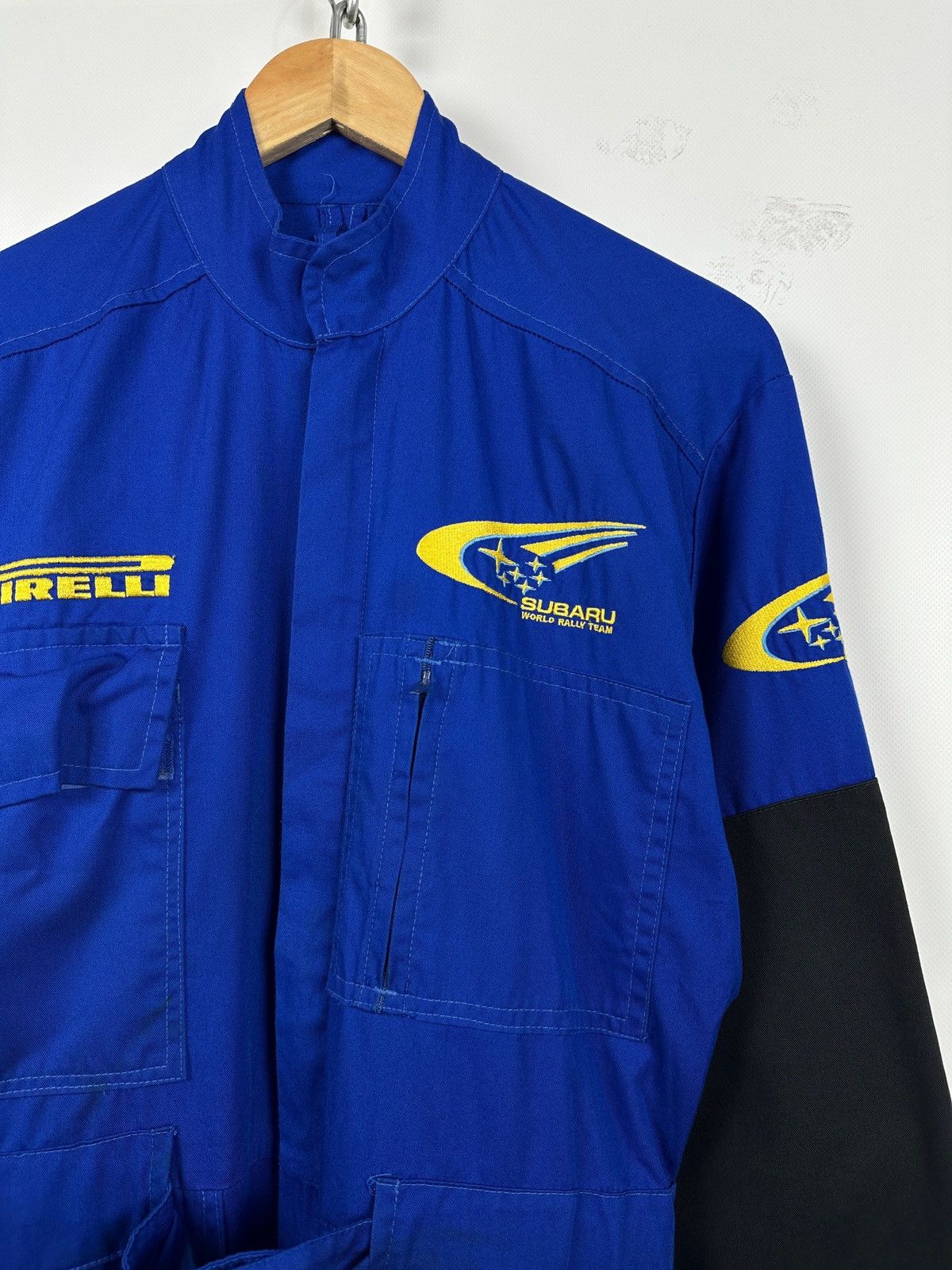 Vintage 90s Vintage Subaru World Rally Team WRC Racing Coveralls Size US 32 / EU 48 - 10 Thumbnail