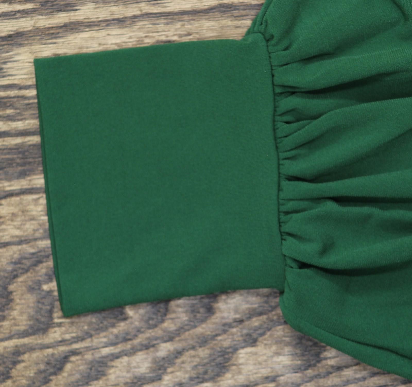 Nwt Eloquii Front Sleeves Self Tie Midi Dress Eden Green 20