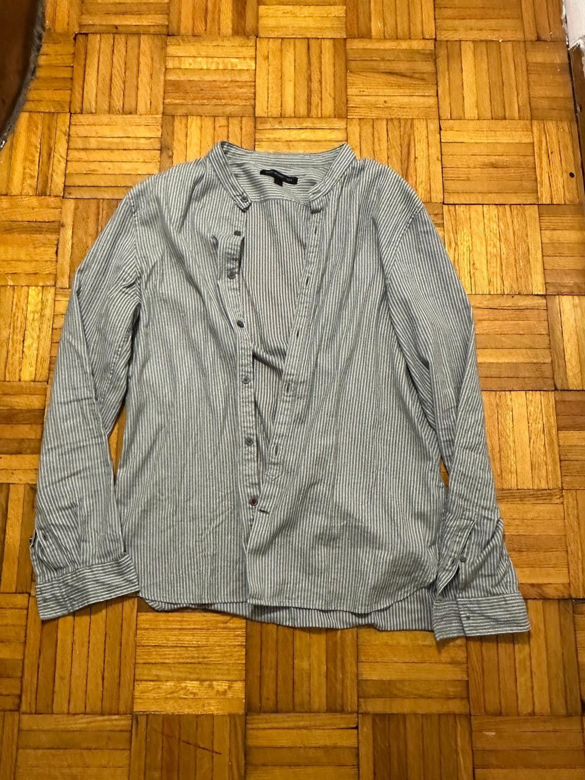 John Varvatos John Varvatos Band Collar Men's Long Sleeve Button Up Size US L / EU 52-54 / 3 - 1 Preview