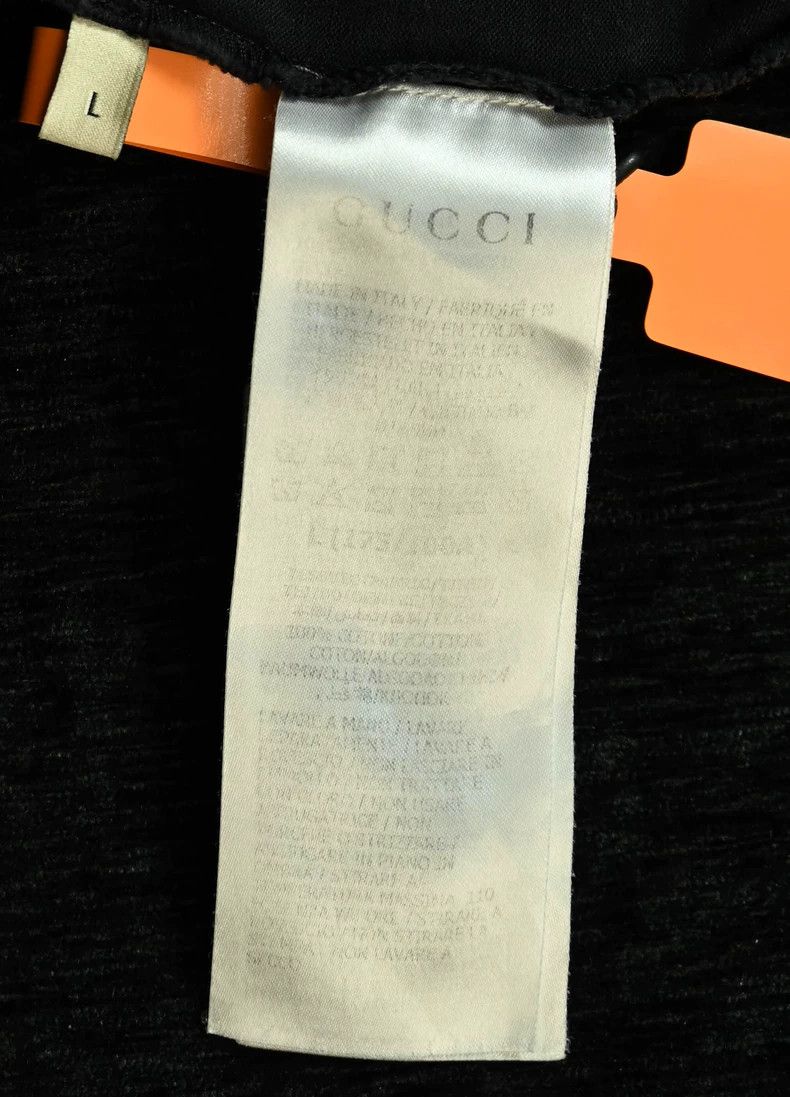 Gucci Gucci Big logo on the chest with short sleeves Size US L / EU 52-54 / 3 - 4 Thumbnail