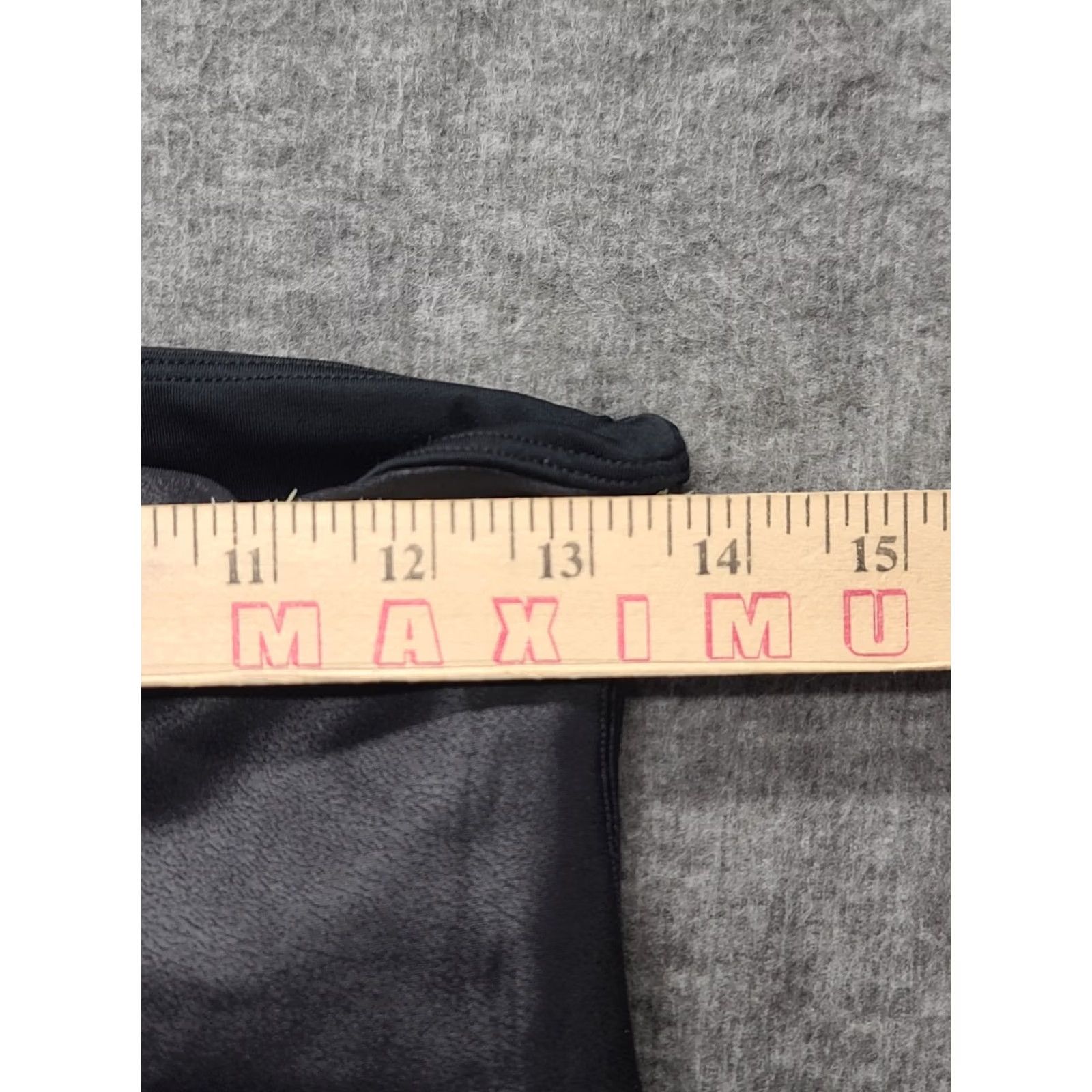 Spanx Spanx Leggings Womens XL High Rise Faux Leather Shaping Slimming No Camel Toe Black Nylon Spandex Tights Size 40" / US 18 - 3 Thumbnail