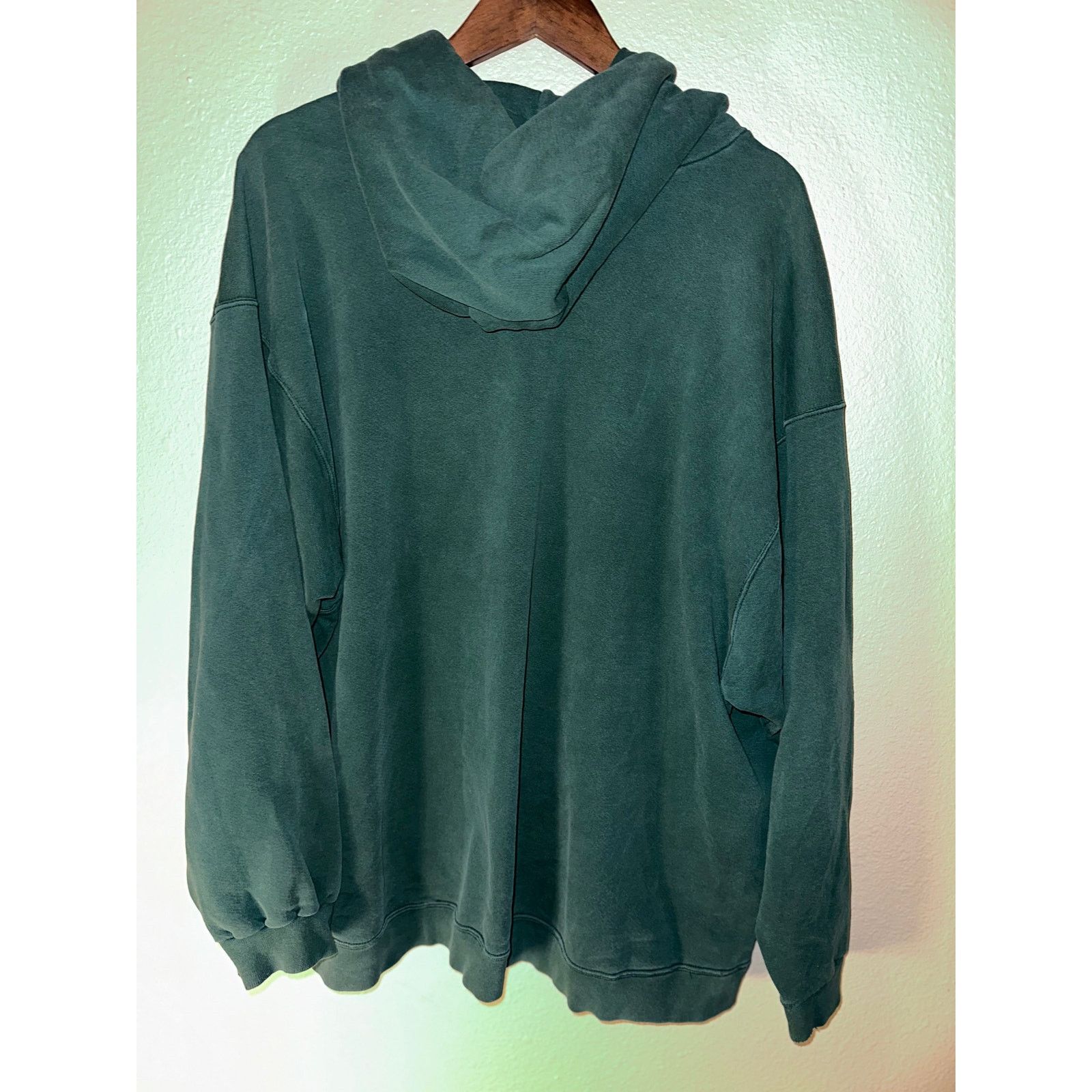 Nike Vintage Nike Hoodie XXL Faded Green Size US XXL / EU 58 / 5 - 2 Thumbnail