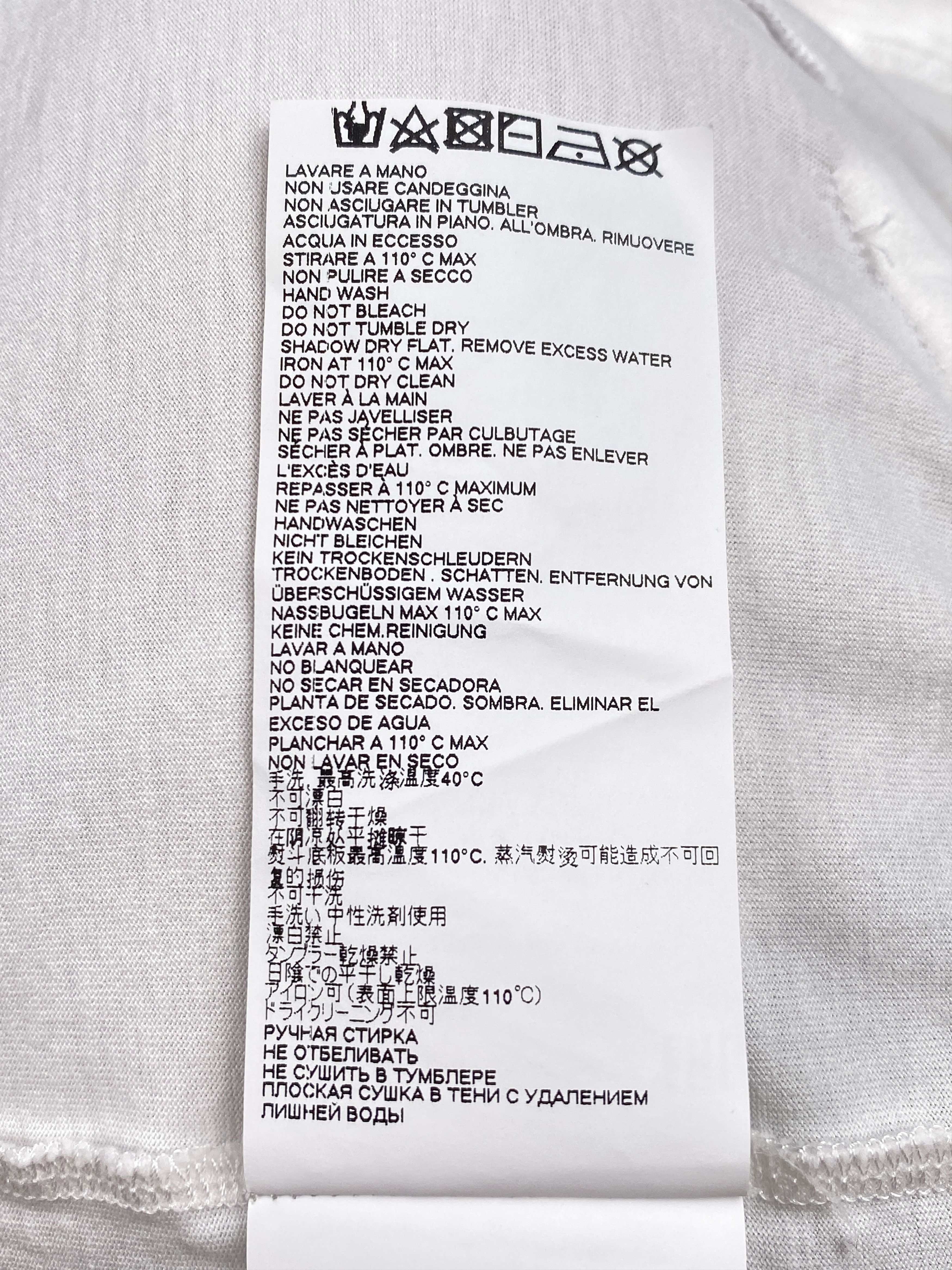 Maison Margiela Line 1 Asymmetric Open Shoulder T-Shirt Size US S / EU 44-46 / 1 - 14 Thumbnail