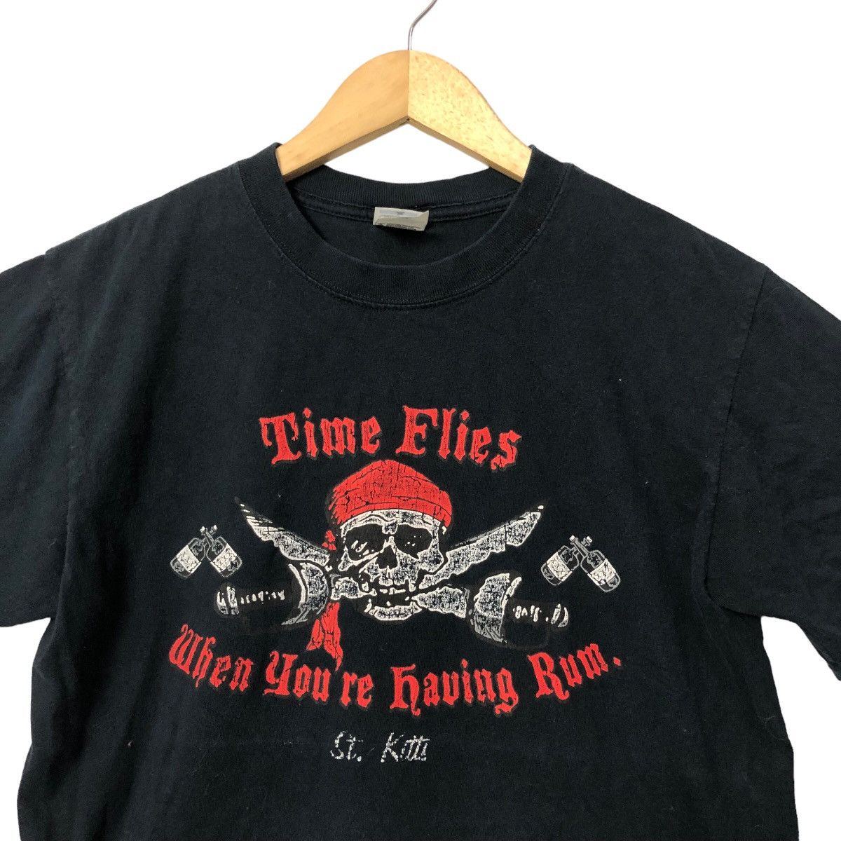 Anvil Vintage Anvil St Kitts Faded Big Logo Crewneck Tee Size US M / EU 48-50 / 2 - 4 Thumbnail