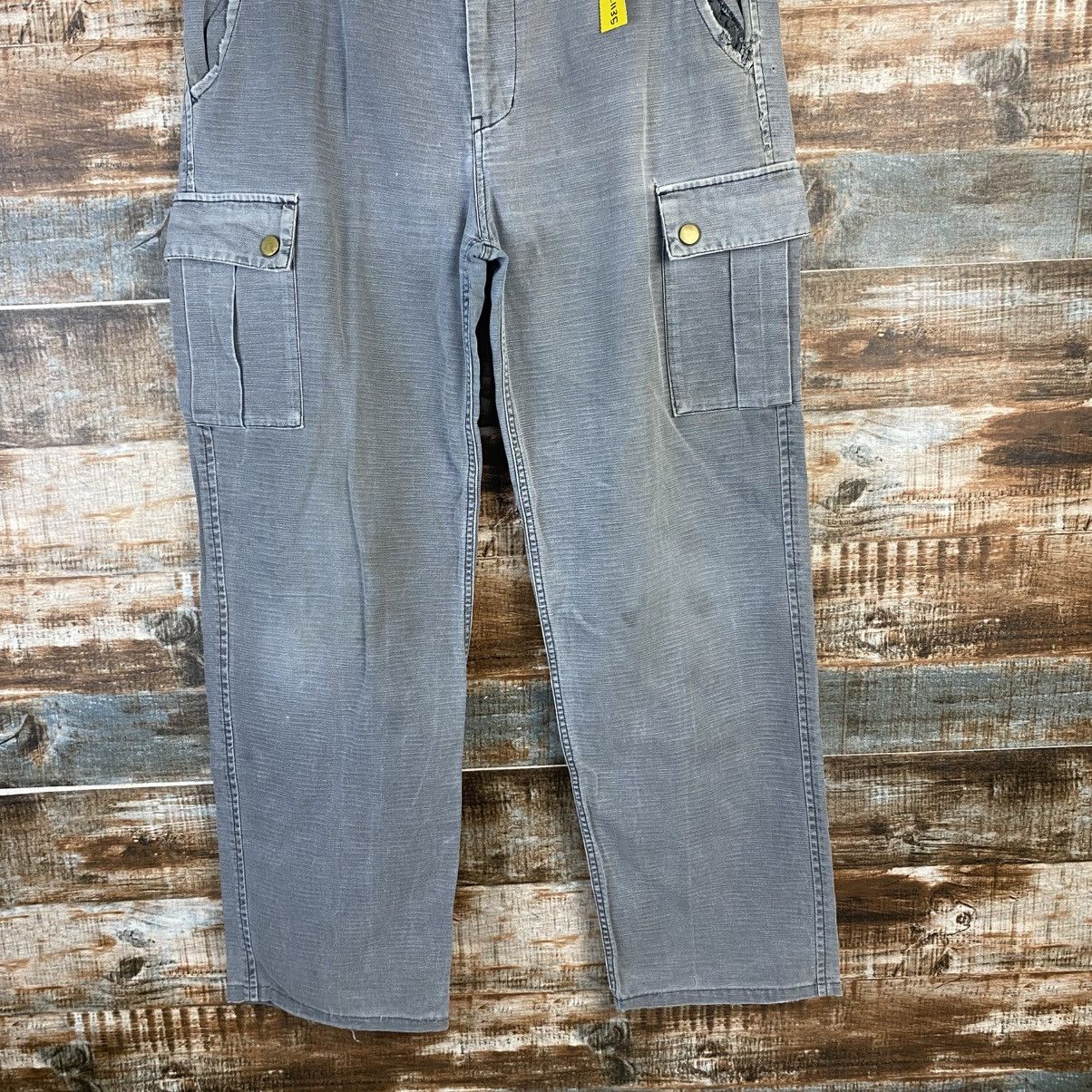 Oshkosh DL Osh Kosh Gray Cargo Multipocket Pants #C1135 Size US 33 - 3 Thumbnail