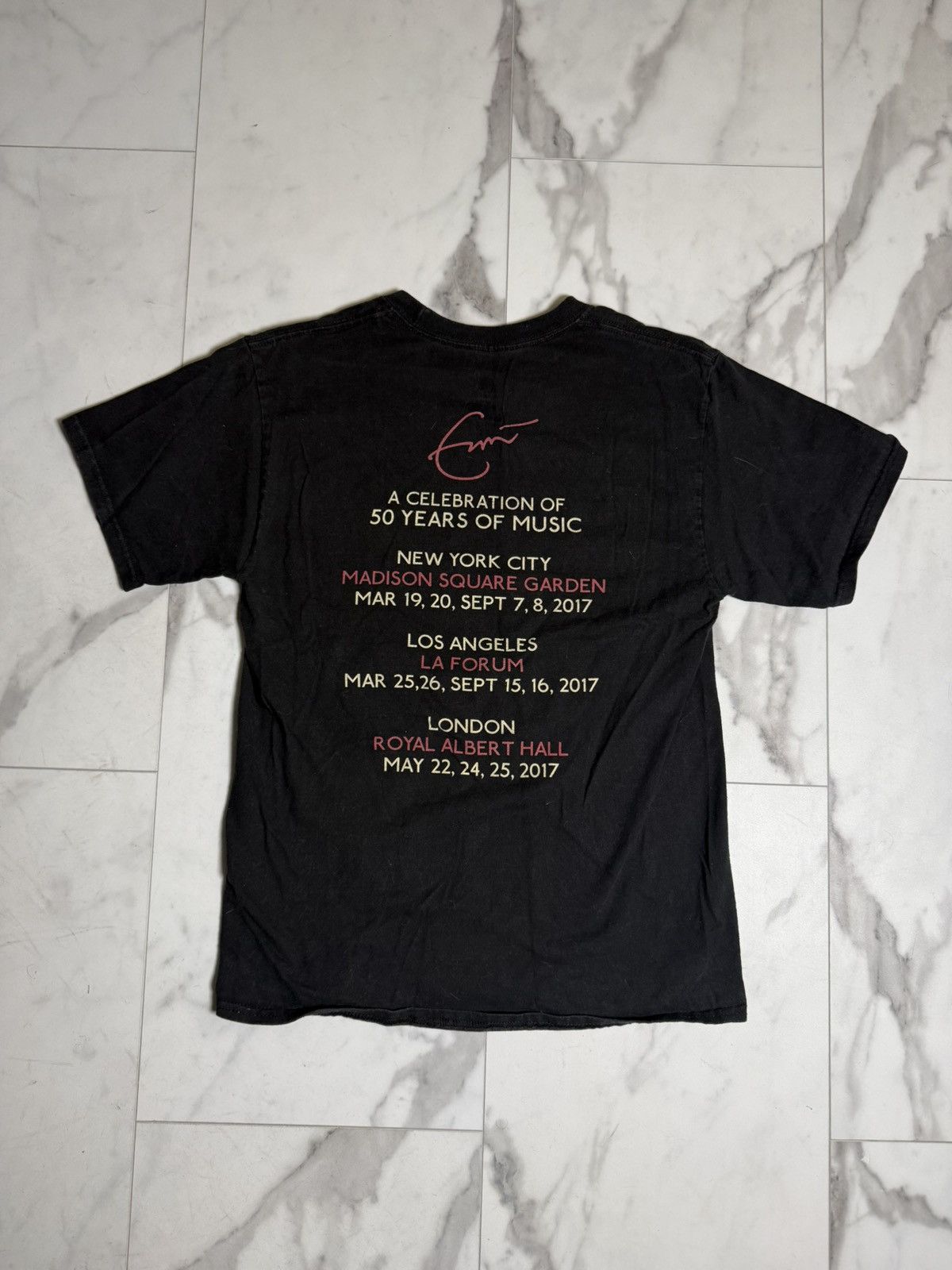 Vintage Eric Clapton Tour Tee Size US M / EU 48-50 / 2 - 2 Thumbnail