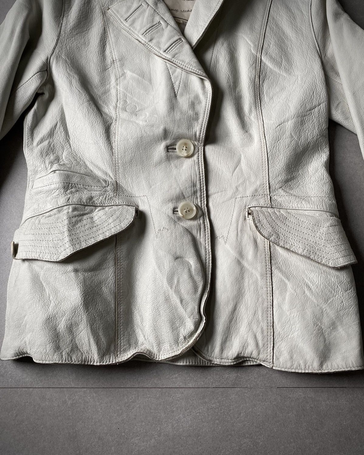 Enchantment Enchantement? Leather Blazer Size US S / EU 44-46 / 1 - 5 Thumbnail