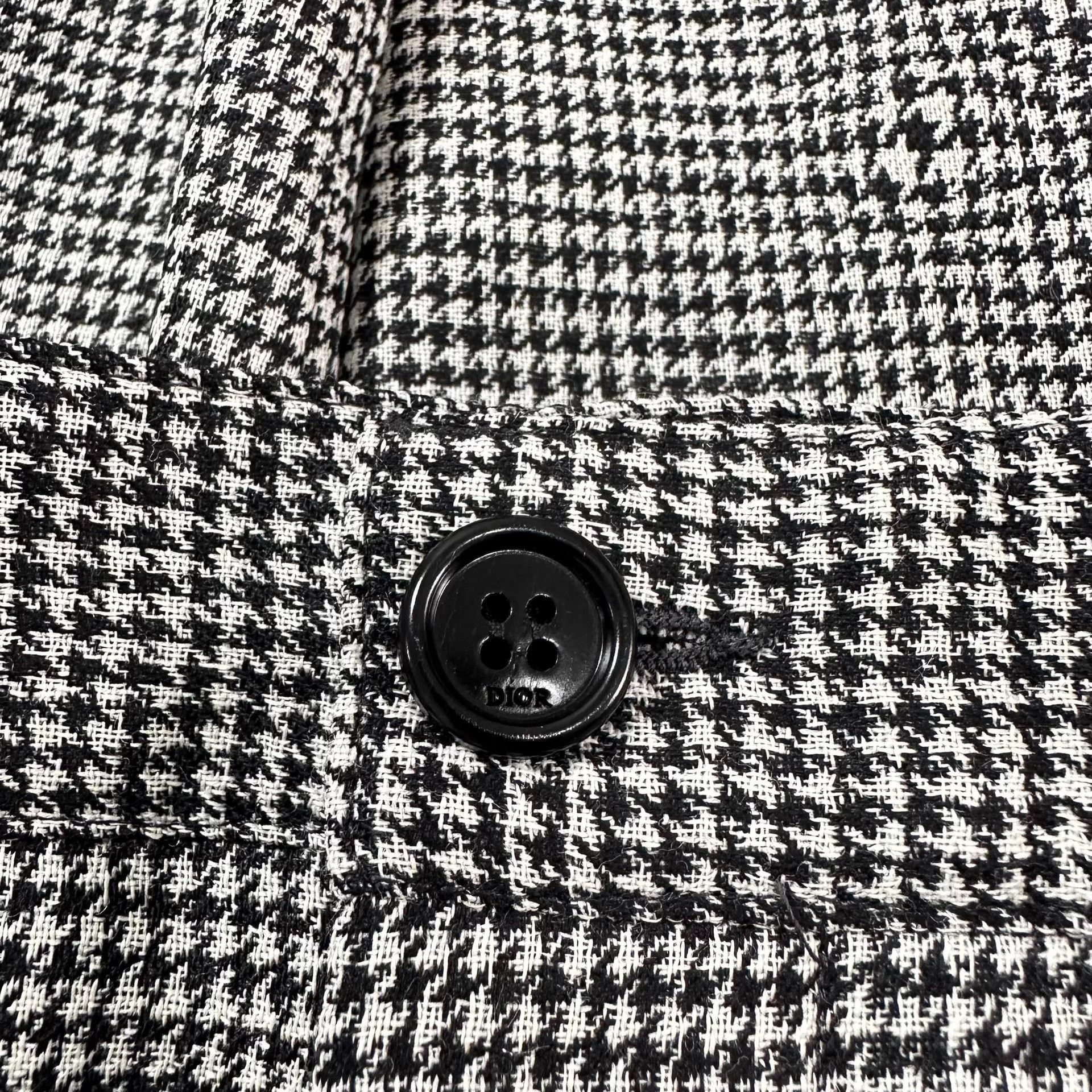 Dior Dior Man Houndstooth CD Wool Trousers 46 Size US 30 / EU 46 - 3 Thumbnail