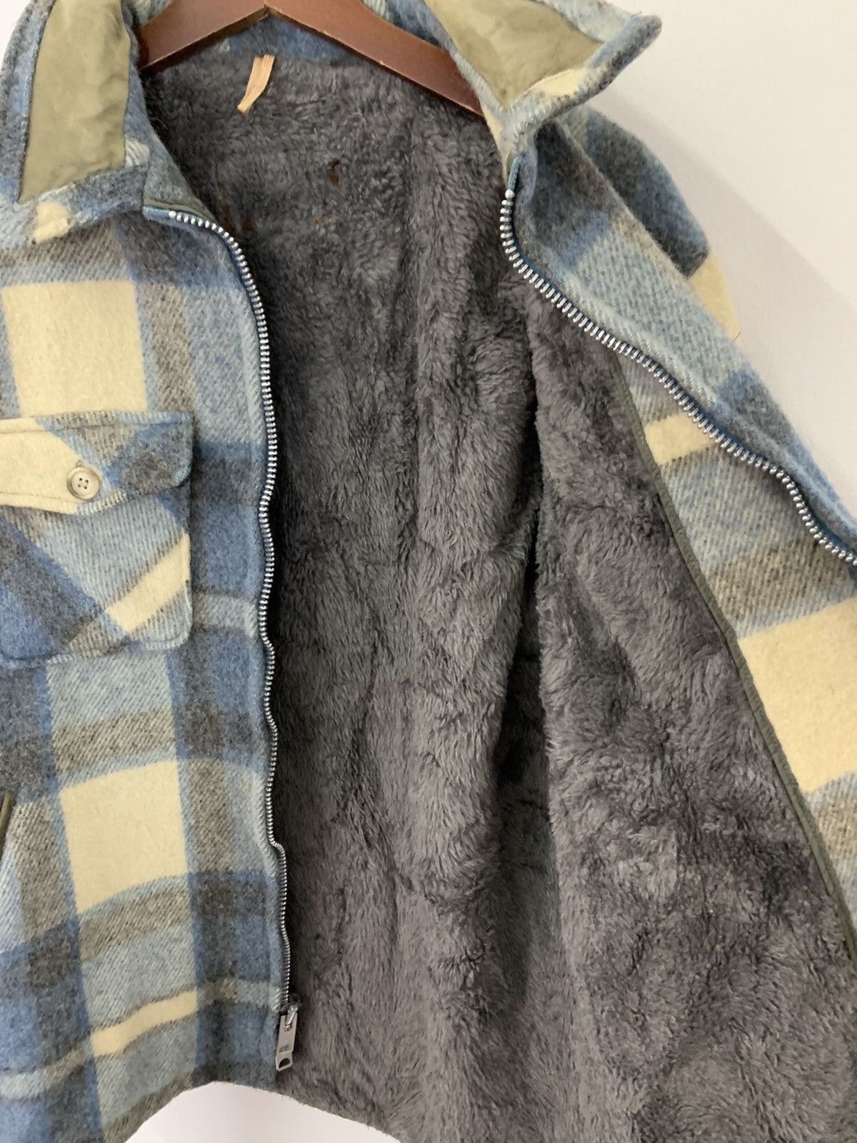 Sears Vintage 70’s Buffalo Wool Plaid Hunting Heavy Jacket Talon Size US M / EU 48-50 / 2 - 9 Thumbnail