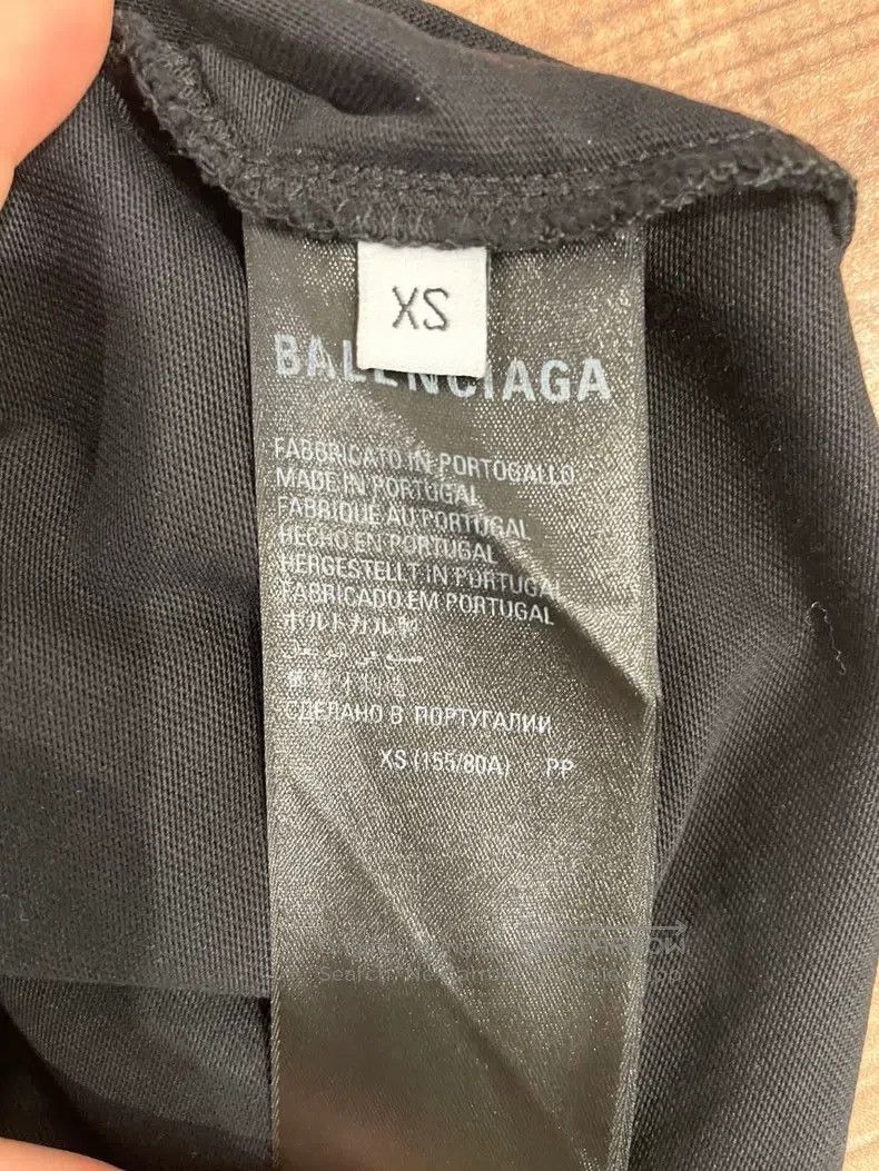 Balenciaga Balenciaga Alphabet print round neck hole black T-shirt Size US XS / EU 42 / 0 - 5 Thumbnail