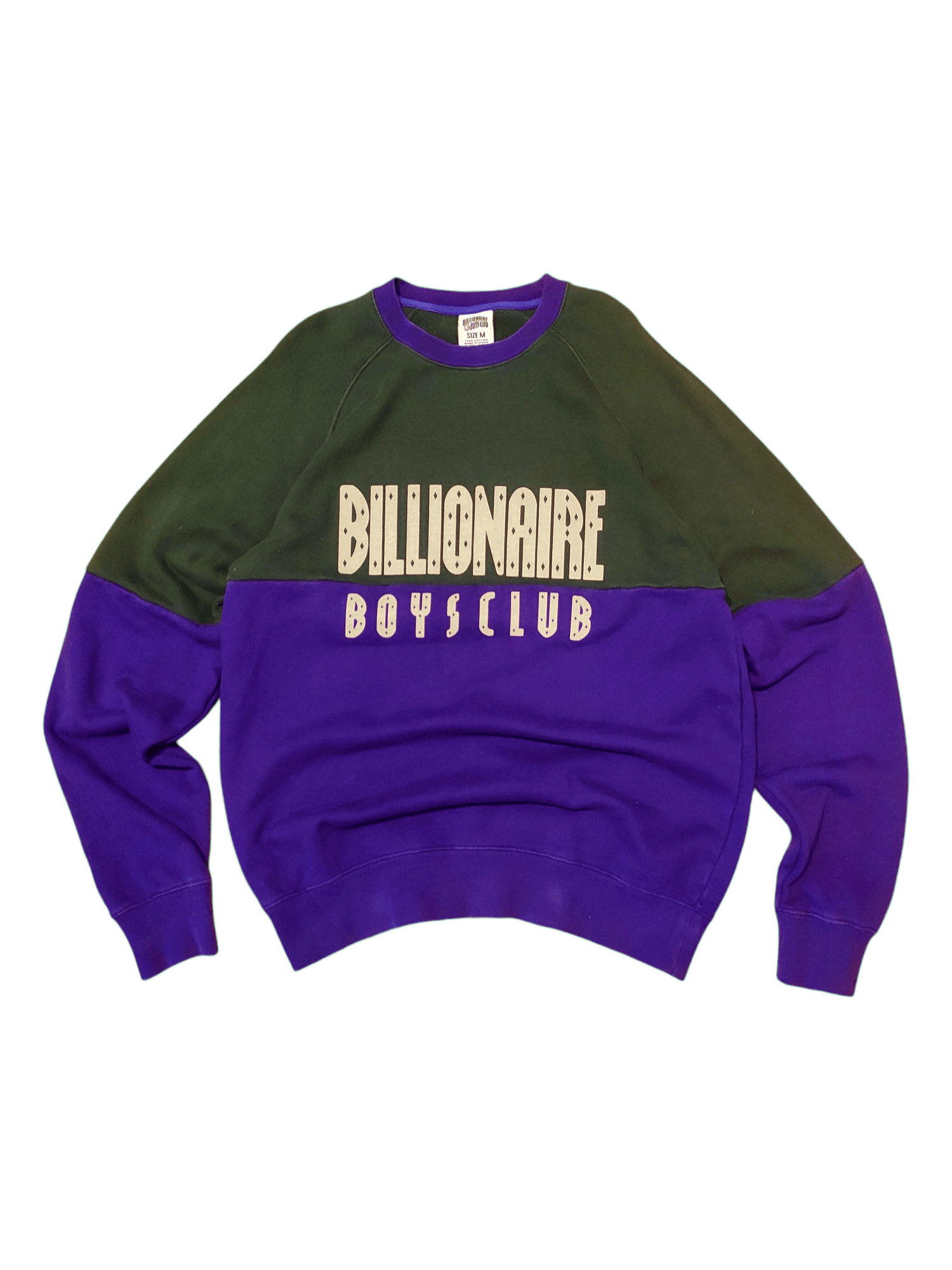 Billionaire Boys Club × Japanese Brand Crewneck sweatshirt billionaire boys club purple green M Size US M / EU 48-50 / 2 - 2 Thumbnail