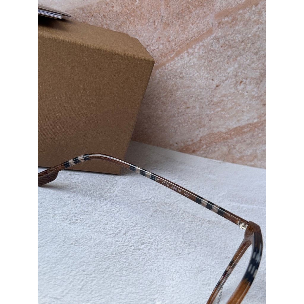 Burberry NEW Burberry BE2325 Brown Aiden Check Eyeglasses Frames Size ONE SIZE - 6 Thumbnail
