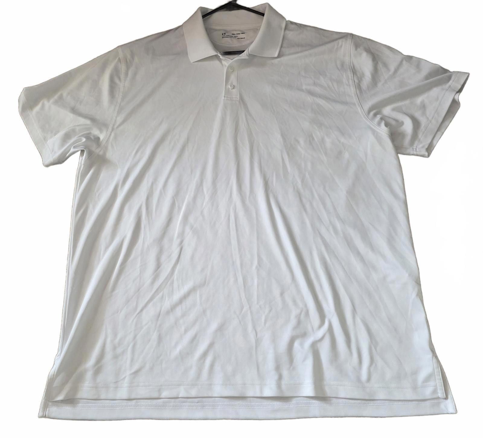 Under Armour Under Armour White Golf Polo Shirt Loose Heat Gear Mens XXL Size US XXL / EU 58 / 5 - 3 Thumbnail