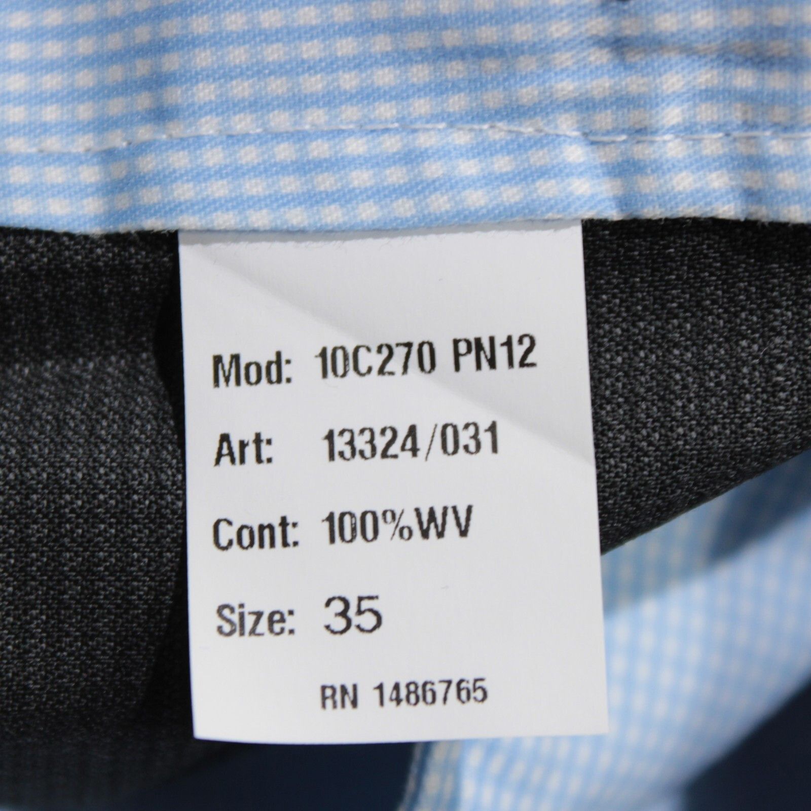 Zanella Zanella New with tags Dress Pants Size 35 US In Gray Size US 35 - 6 Thumbnail