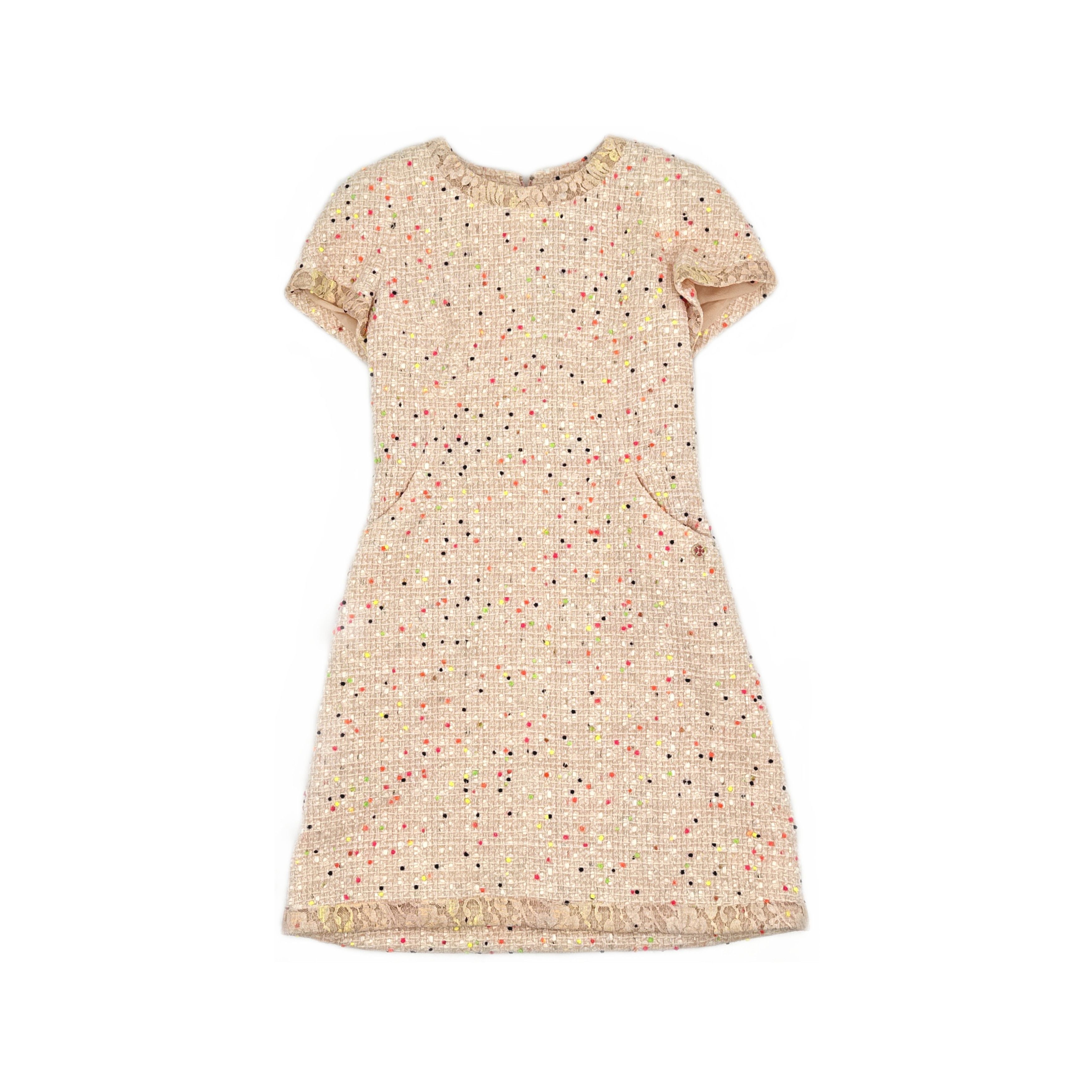 Chanel Chanel Multicolor Tweed Mini Dress Size 36 Size XS / US 0-2 / IT 36-38 - 1 Thumbnail