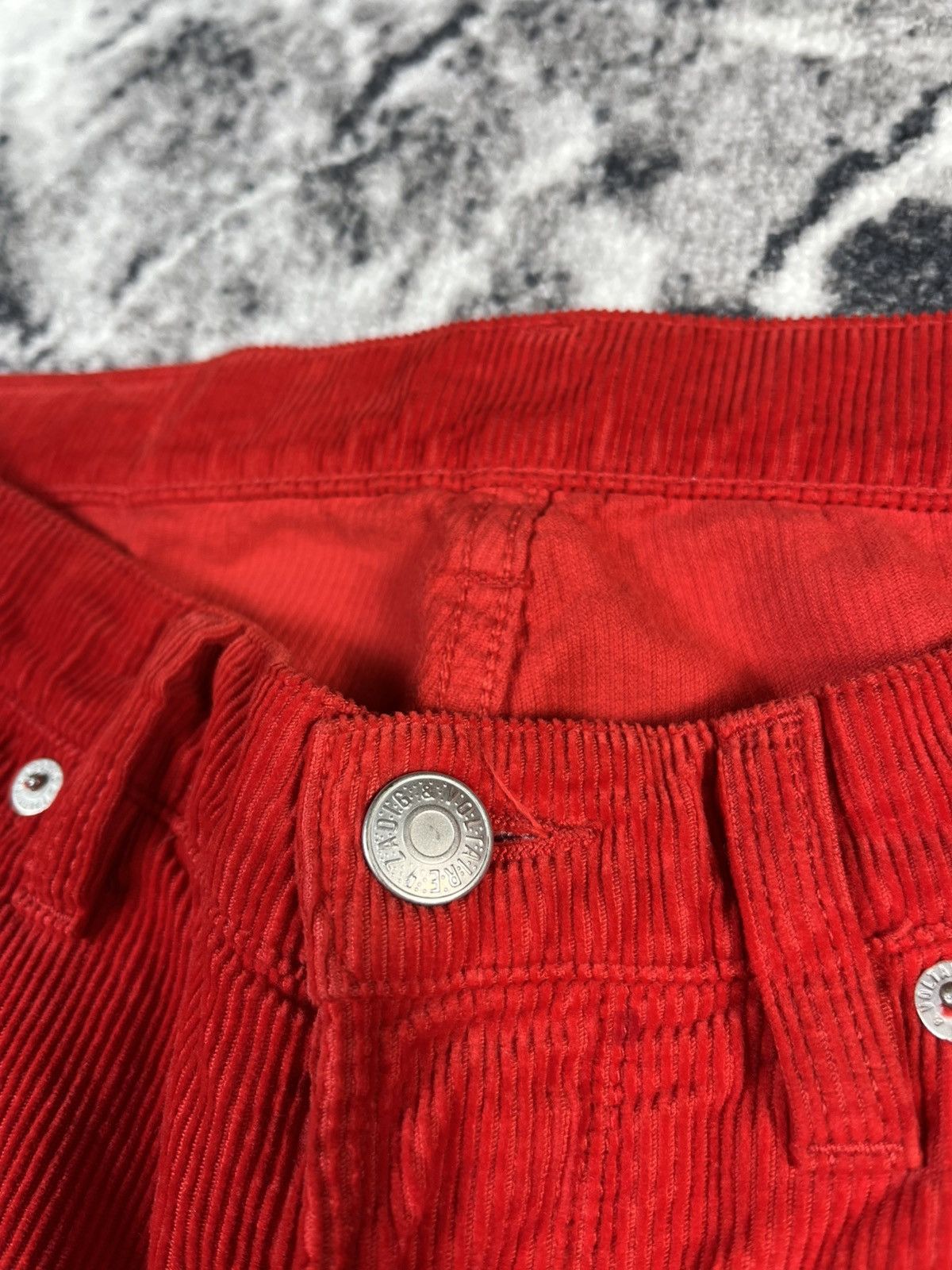 Zadig & Voltaire Zadig & Voltaire Red Corduroy Pants Size 33 Size US 33 - 7 Thumbnail