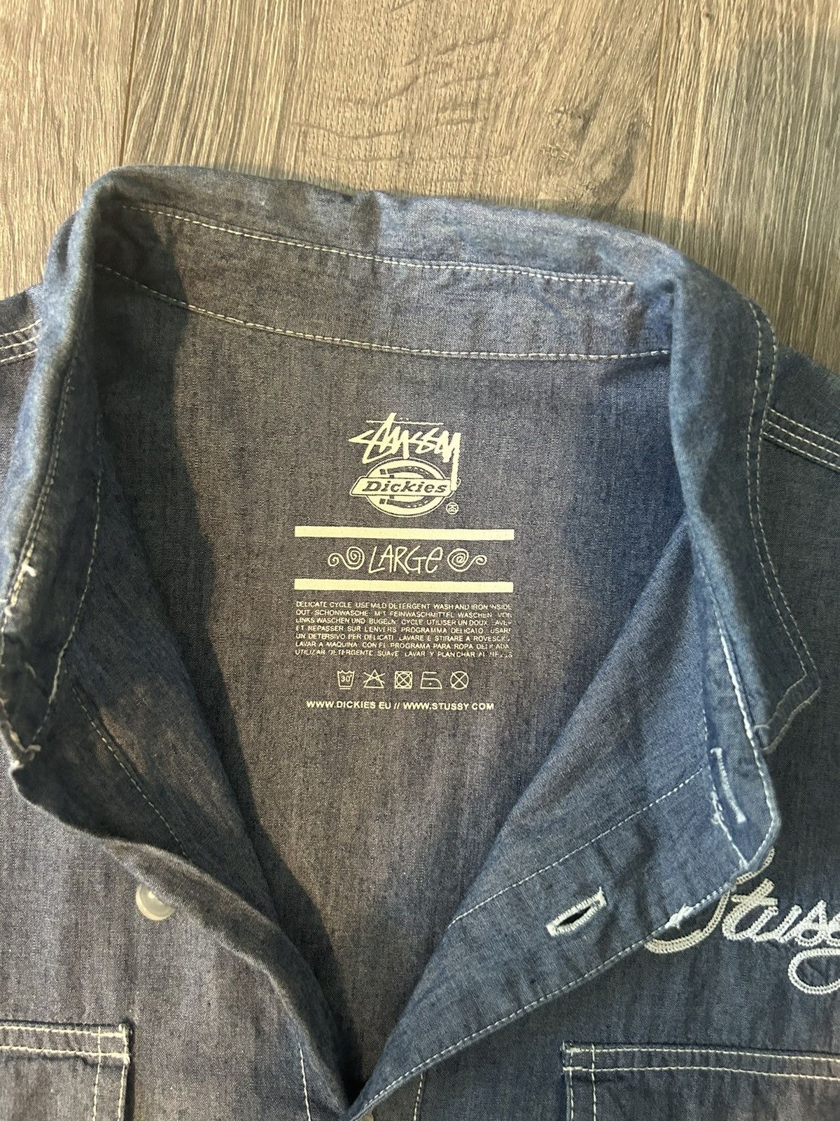 Stussy Dickies Button Up Shirt