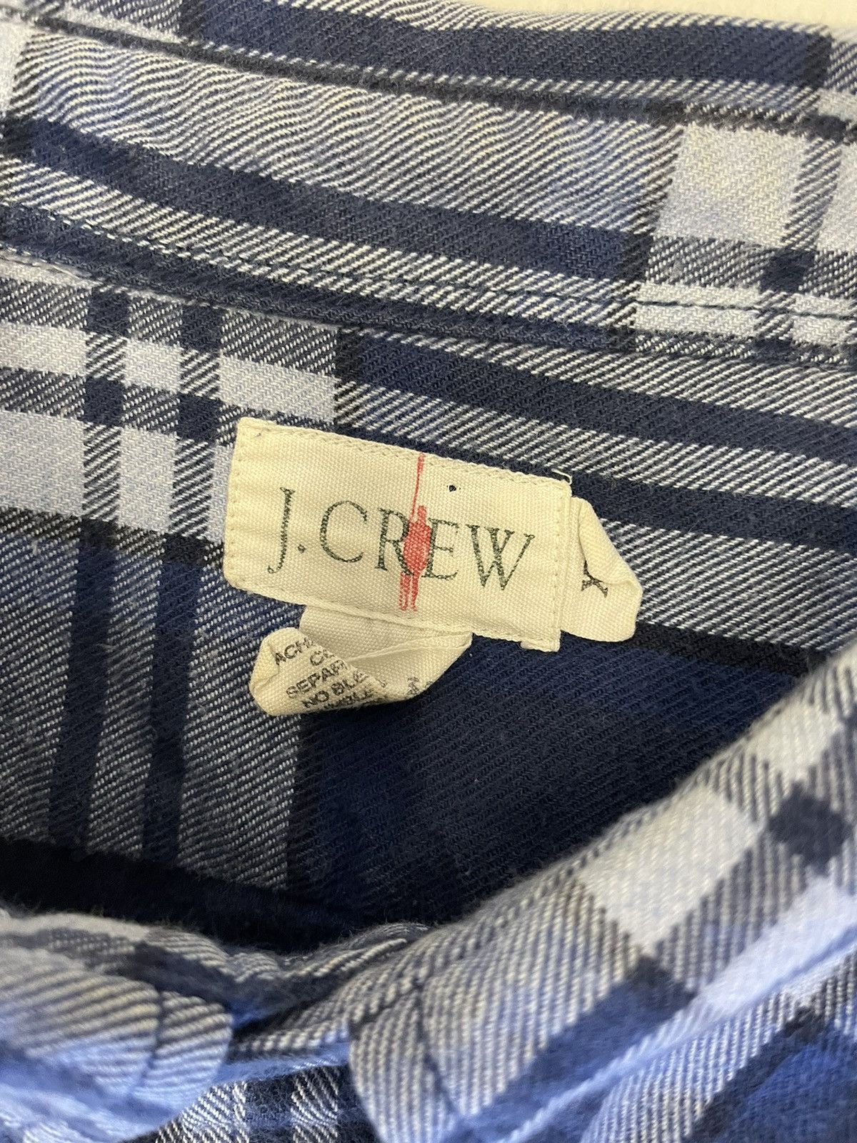 J.Crew × Vintage Vintage Cotton Flannel Shirt Size US XL / EU 56 / 4 - 6 Thumbnail