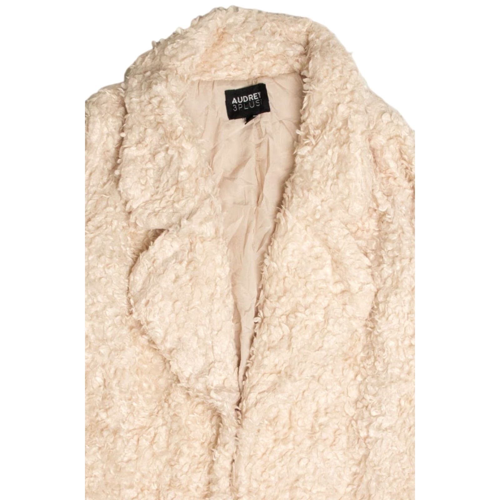 Vintage Vintage Ecru Faux Fur Coat Small Audry 3Plus1 User: Vintage Ecru Faux Fur Coat Small Audry 3Plus1 Size S / US 4 / IT 40 - 2 Thumbnail