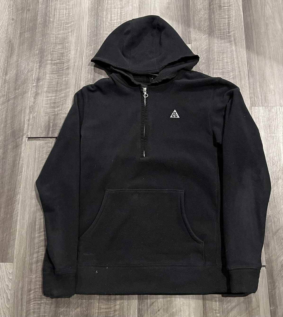 Nike ACG Size M Nike ACG Vintage Y2K Black Half Zip Fleece Pullover Size US M / EU 48-50 / 2 - 1 Thumbnail