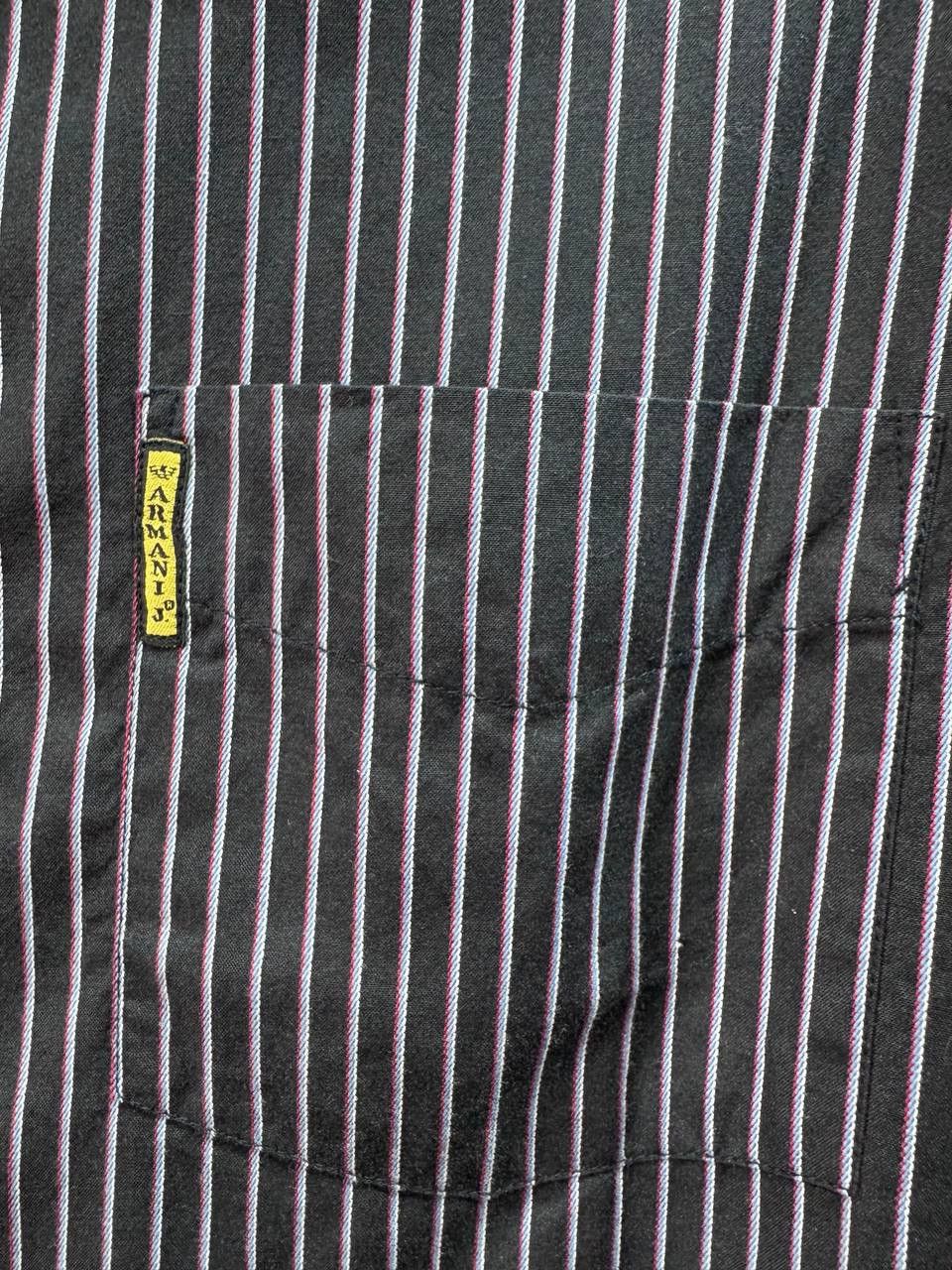 Armani Armani Jeans Men's Button-Up Long Sleeve Striped Shirt Size US L / EU 52-54 / 3 - 3 Thumbnail