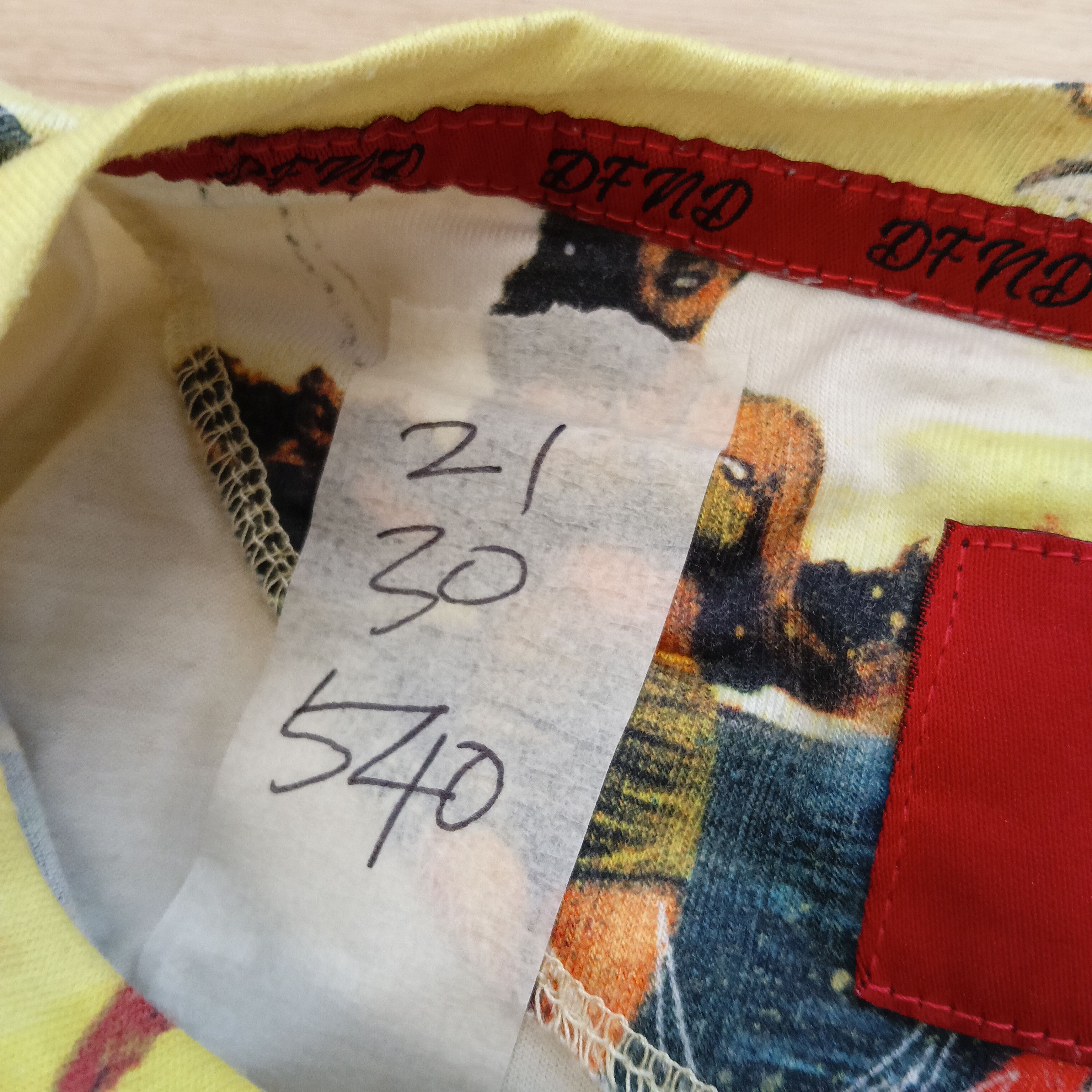 Other FULL PRINT PALM BEACH DFND DEFANDLONDON TEE Size US L / EU 52-54 / 3 - 6 Thumbnail