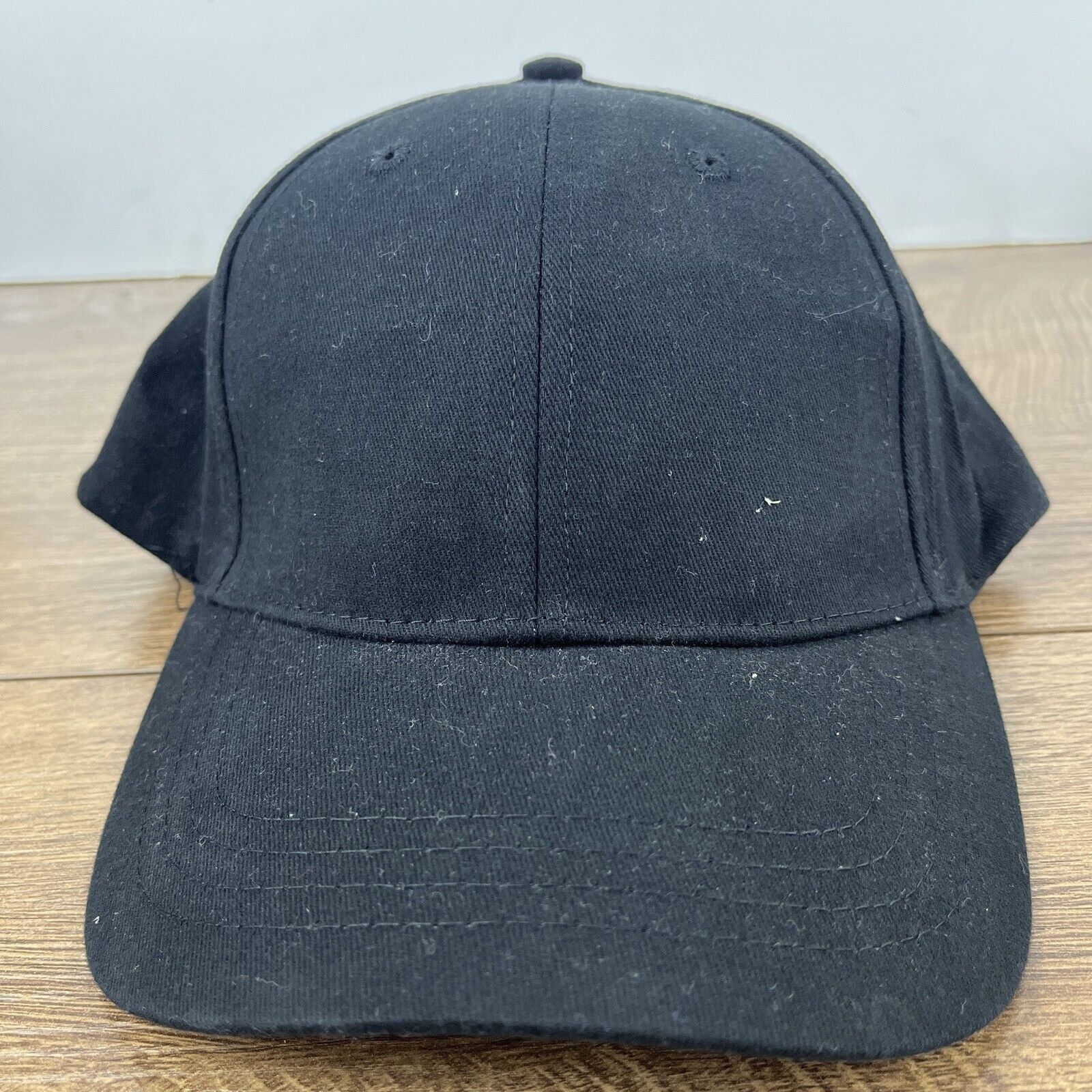 Other Plain Black Baseball Cap Hat Black Adjustable Premier Life H Size ONE SIZE - 4 Thumbnail