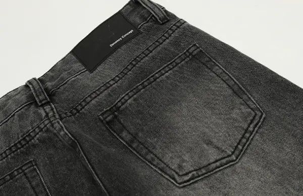 Japanese Brand Hikaru x Reia Trendy washed distressed straight loose jeans Size US 32 / EU 48 - 6 Thumbnail