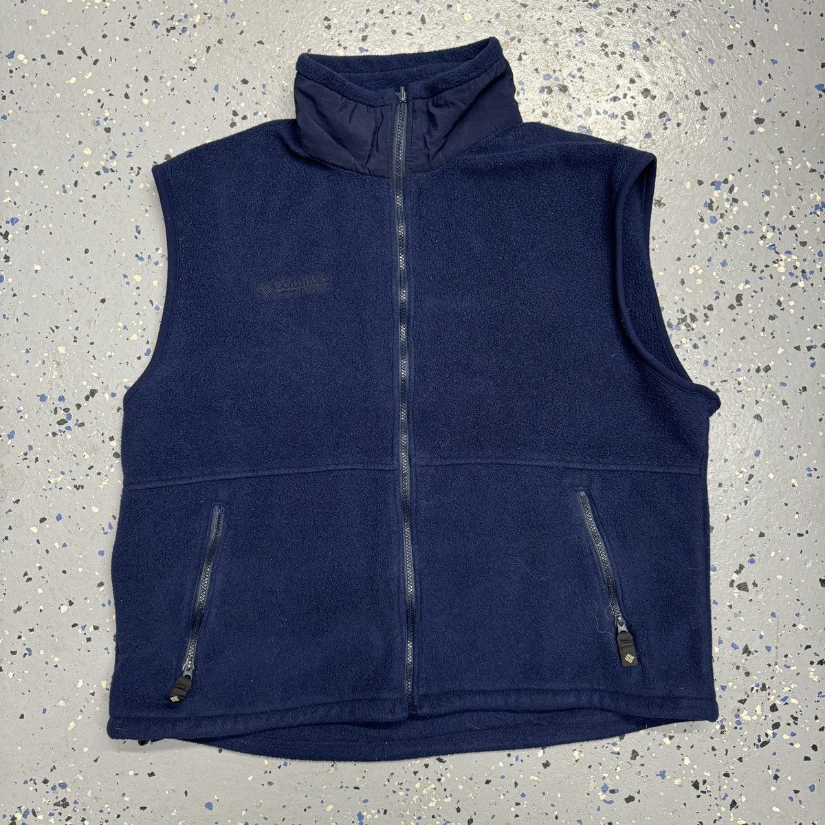 Columbia × Vintage Vintage 90s Columbia Fleece Full Zip Vest XL USA Size US XL / EU 56 / 4 - 1 Thumbnail