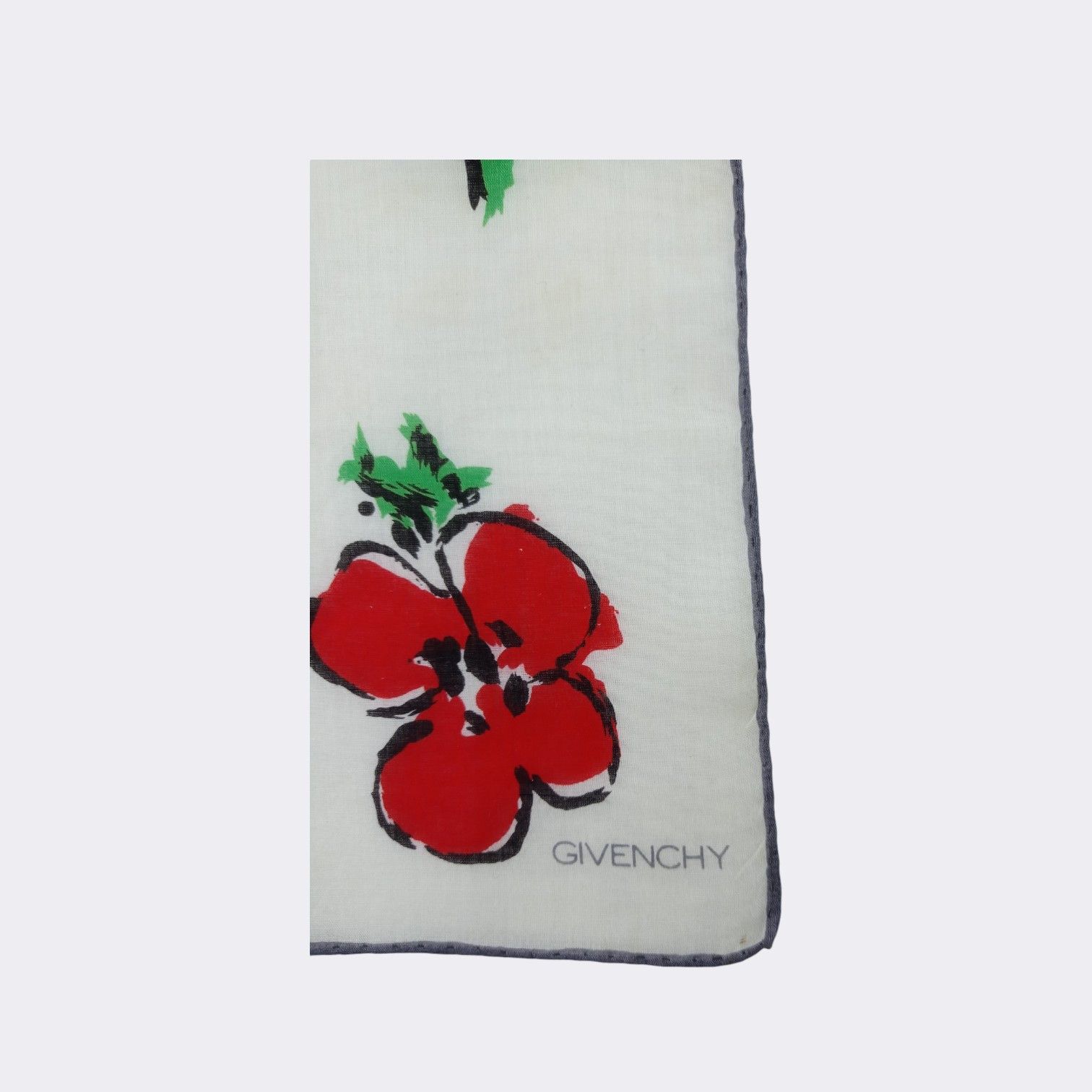 Givenchy Vintage Givenchy Handkerchief Neckerchief Bandana H249E Size ONE SIZE - 4 Thumbnail