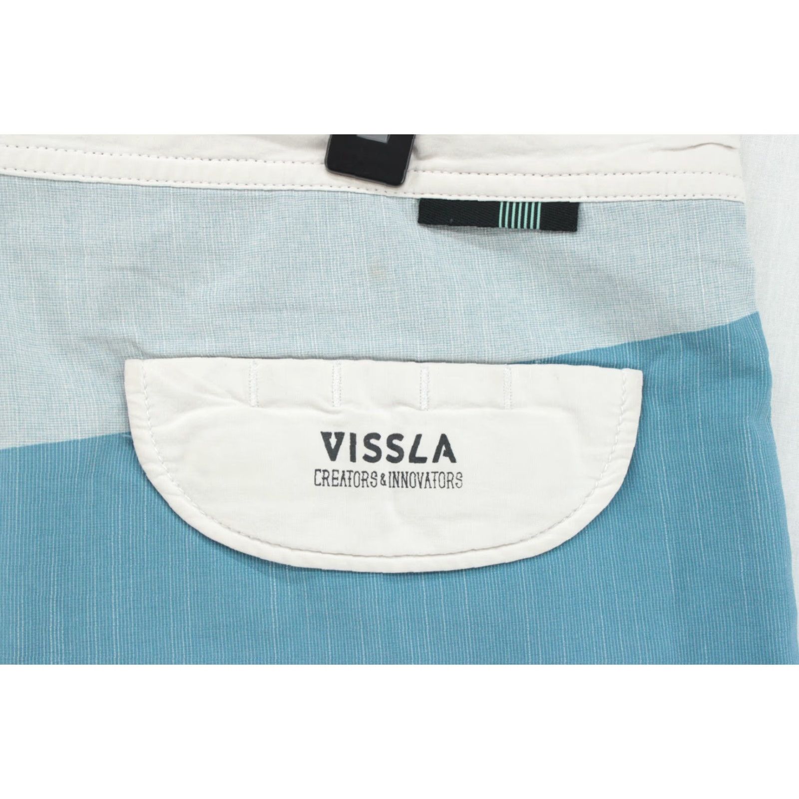 Vissla VISSLA Board Shorts Men 38 Blue Colorblock Swim Trunks Beach Surfing Renowned Aloha Tropical Colorful Pattern Men Size US 38 / EU 54 - 3 Thumbnail