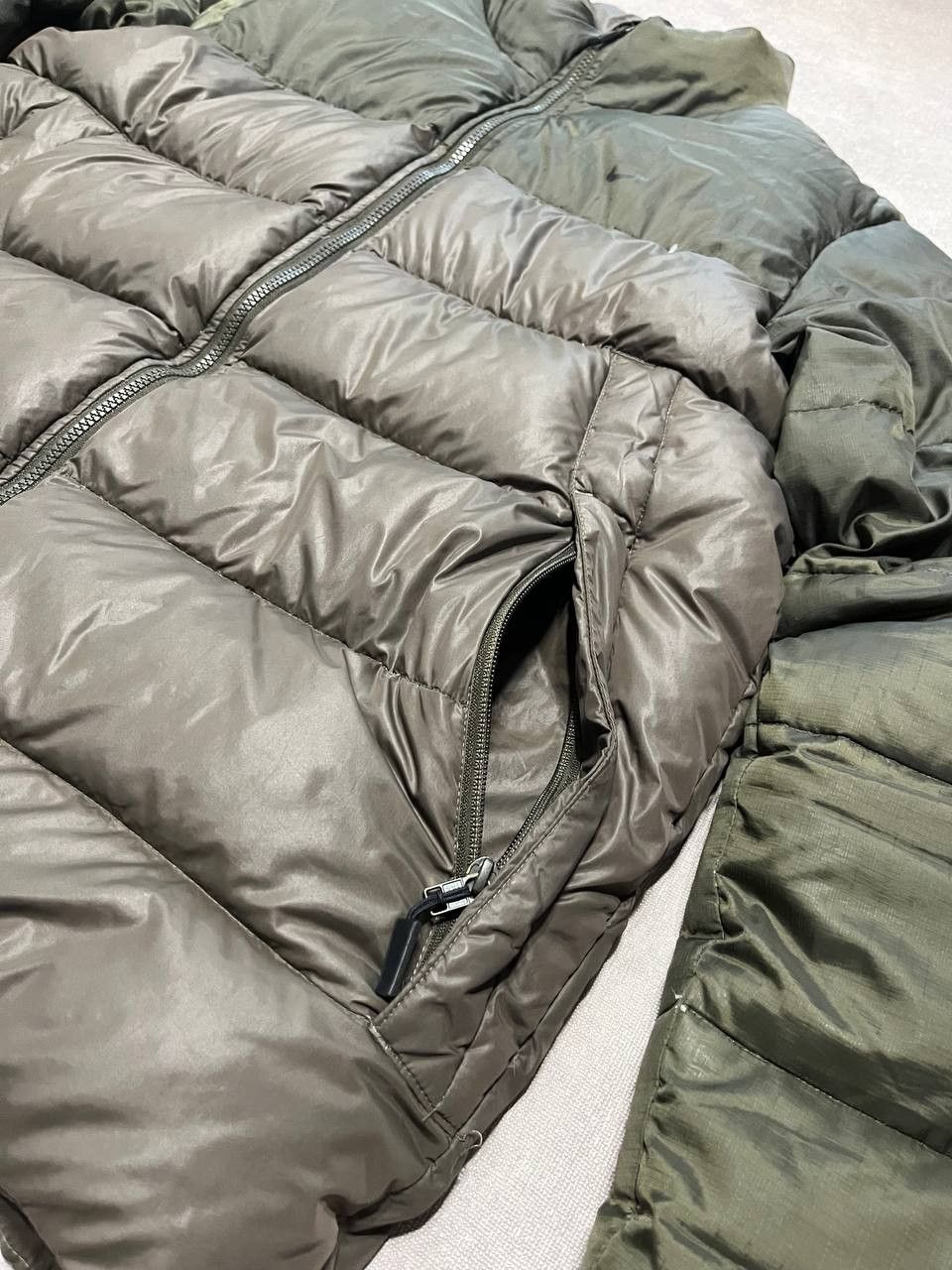 Nike Vintage Nike Puffer Jacket 00s Down Swoosh Men Size L Green Size US L / EU 52-54 / 3 - 6 Thumbnail