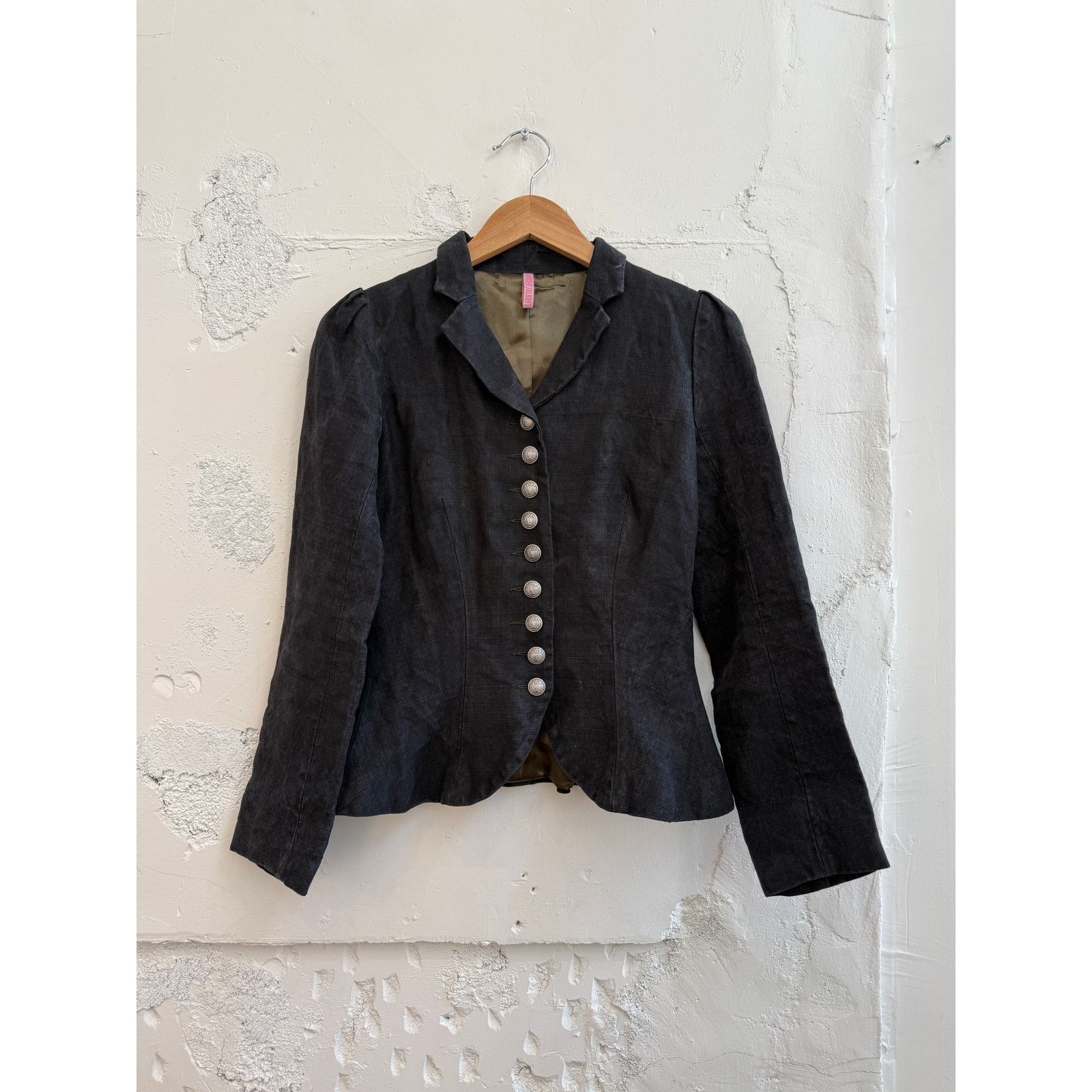 Vintage Vincent Jalbert Military Canvas Jacket Size XS / US 0-2 / IT 36-38 - 1 Thumbnail