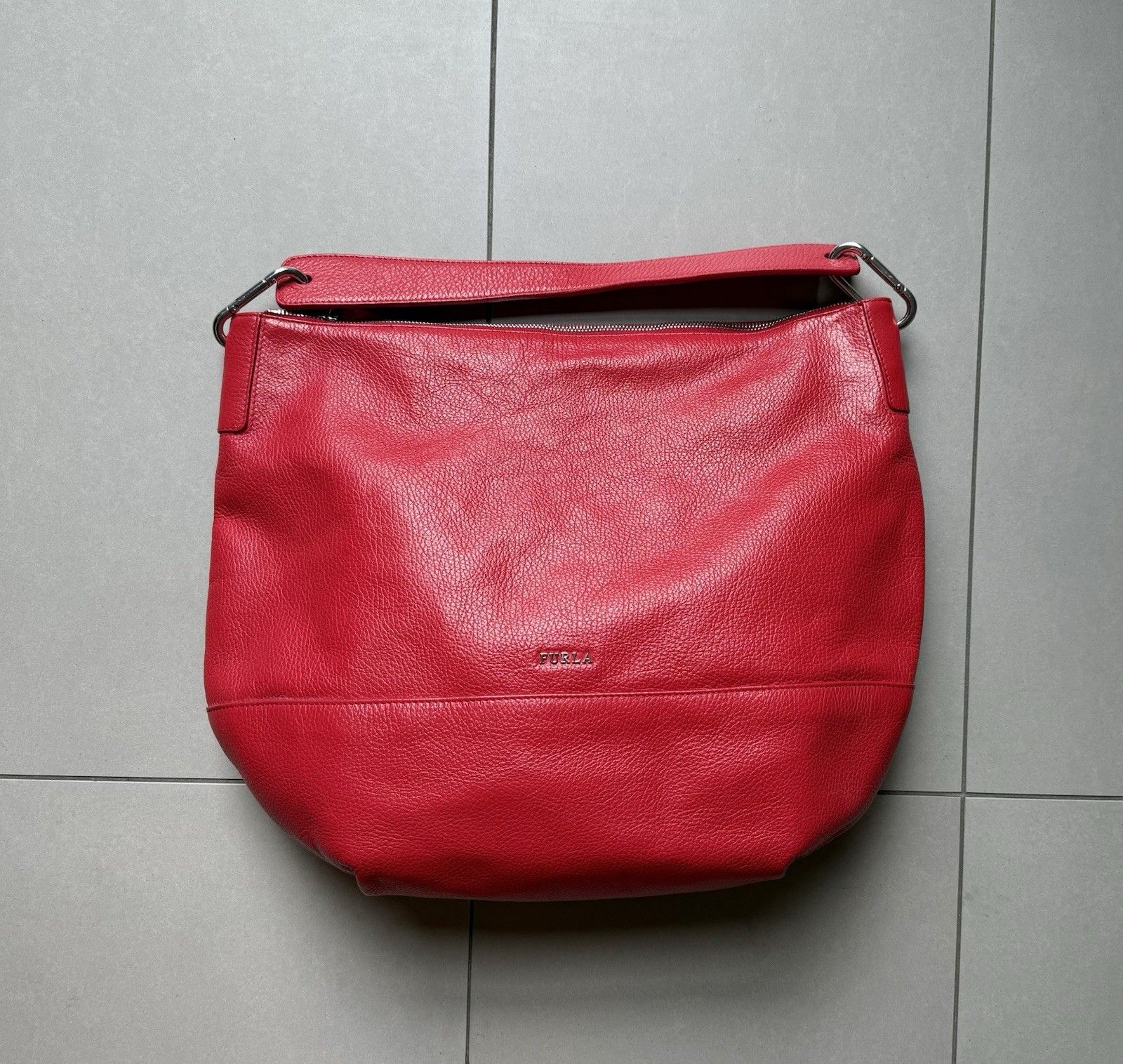 Furla Furla red leather Hobo bag Size ONE SIZE - 2 Thumbnail