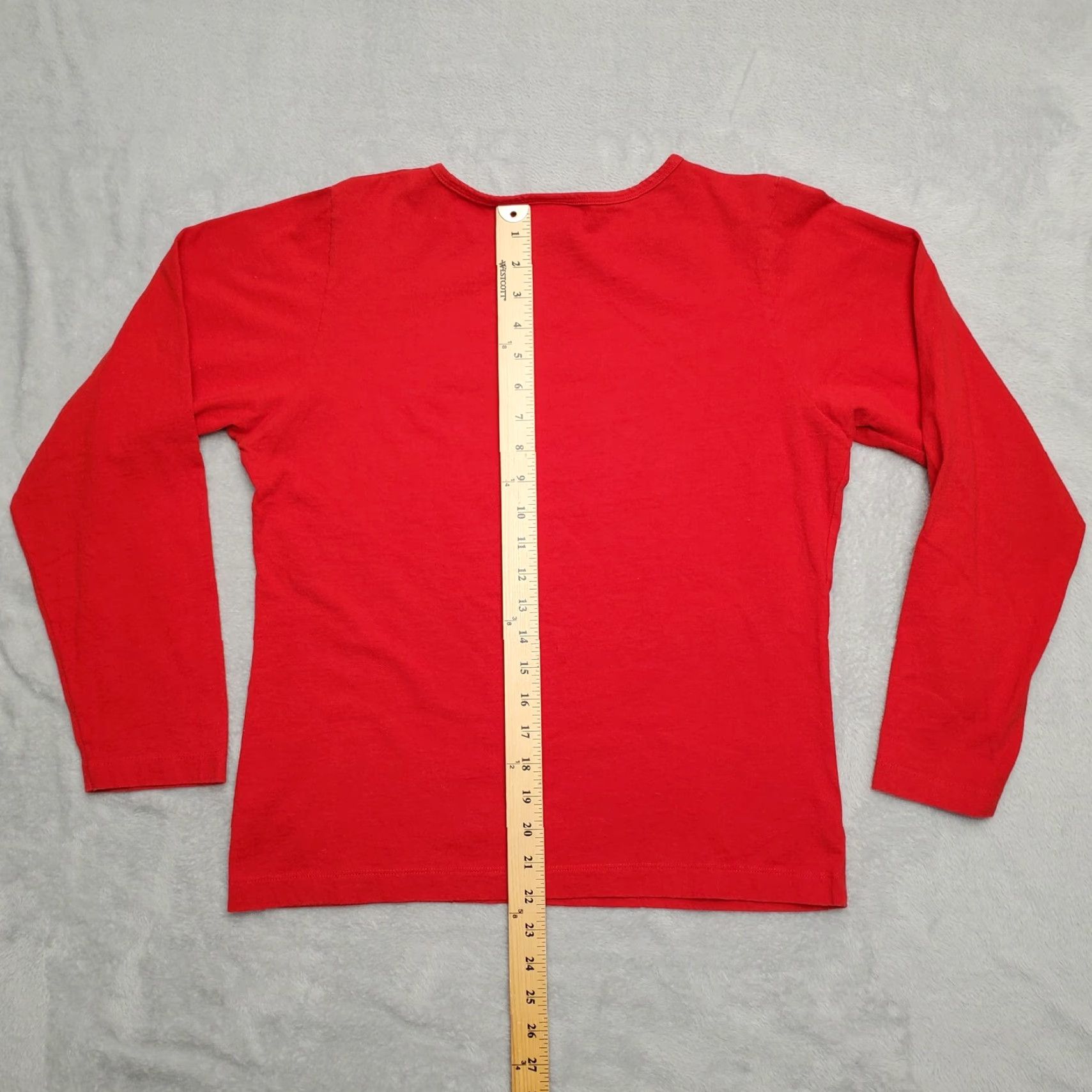 Chase Authentics VINTAGE NASCAR Shirt Women L Red Long Sleeve Dale Jr. No. 8 Casual TEE Chase Authentics Size L / US 10 / IT 46 - 5 Thumbnail