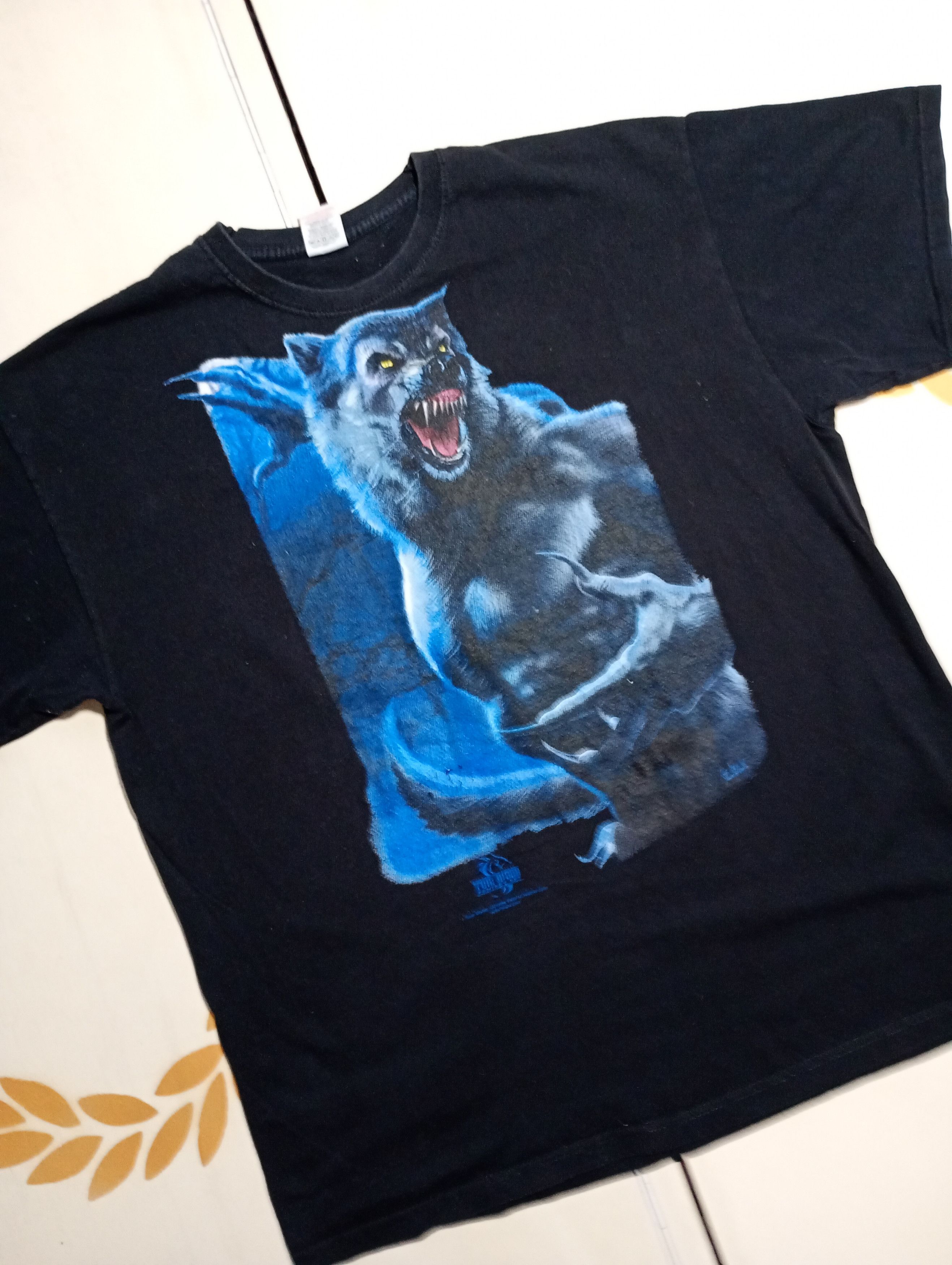 Fruit Of The Loom Tom Wood Fantasy Art T-Shirt Size US XL / EU 56 / 4 - 5 Thumbnail