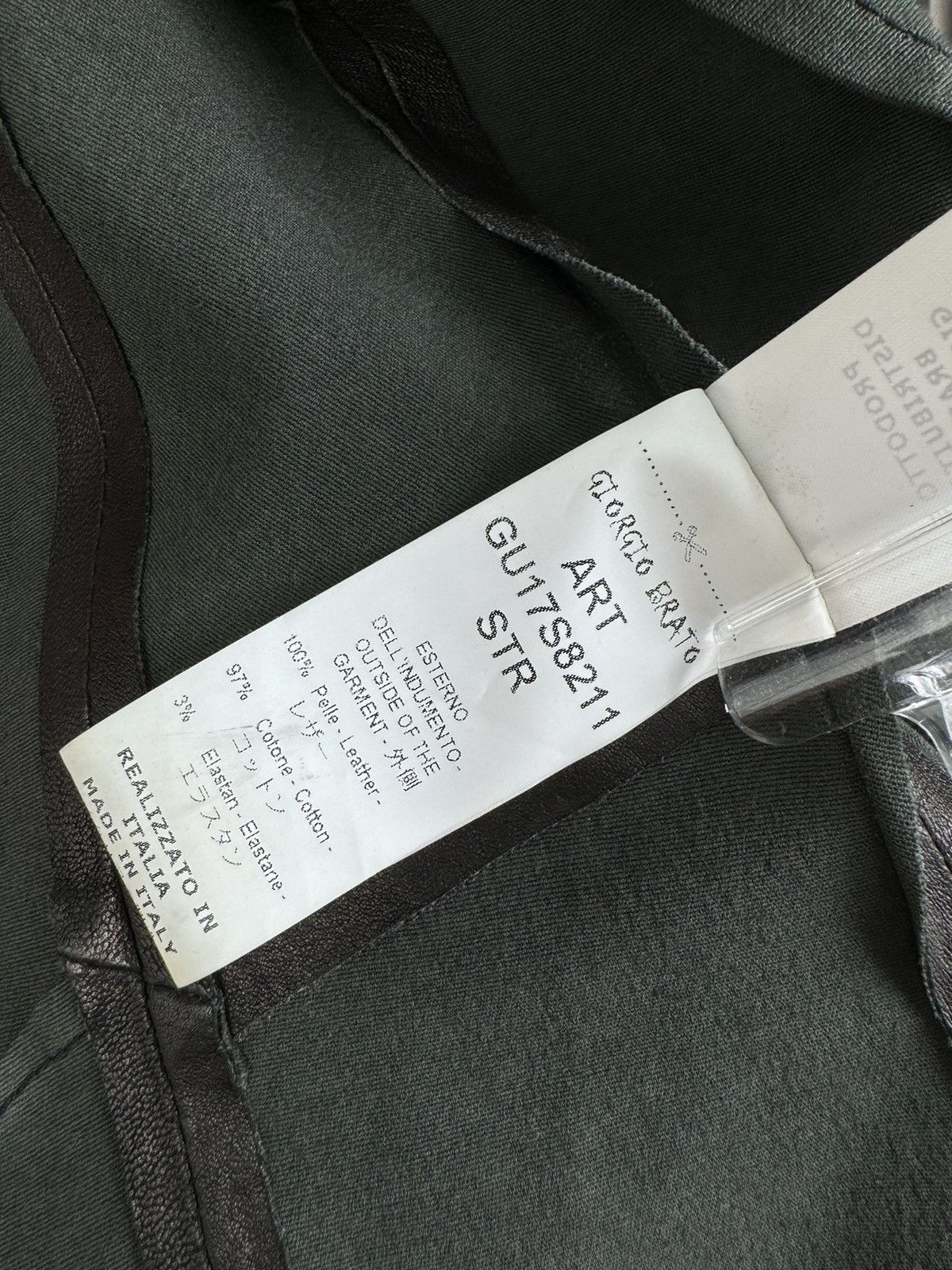 Giorgio Brato Leather zip up jacket Size US S / EU 44-46 / 1 - 15 Thumbnail