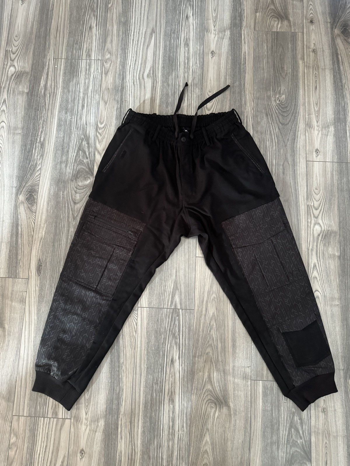 image of Adidas x Y 3 Y-3 Cargo Sweatpants in Black, Men's (Size 36)