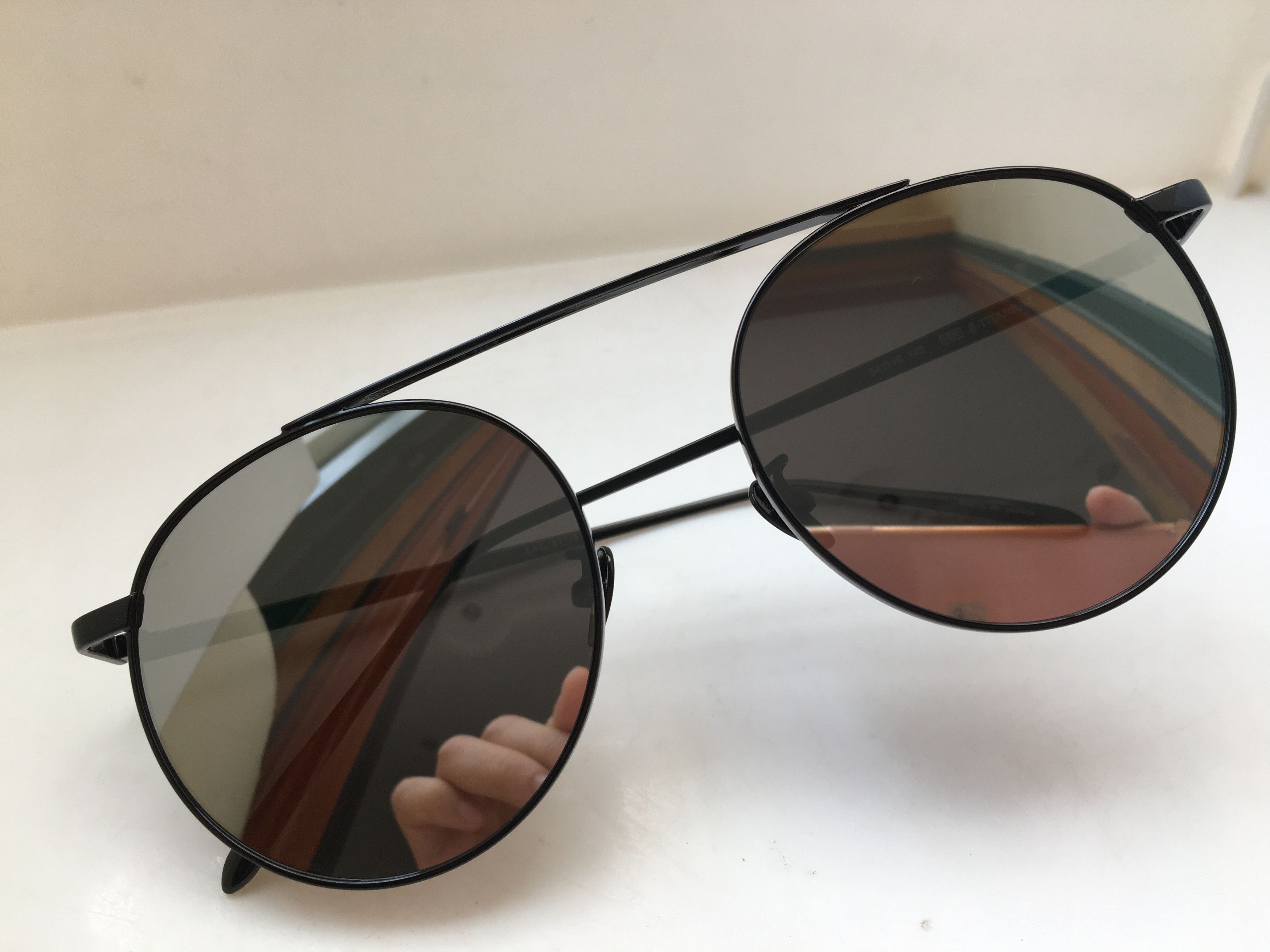 Other Black Titanium Round Sunglasses Frame ROCKABILLY Size ONE SIZE - 6 Thumbnail